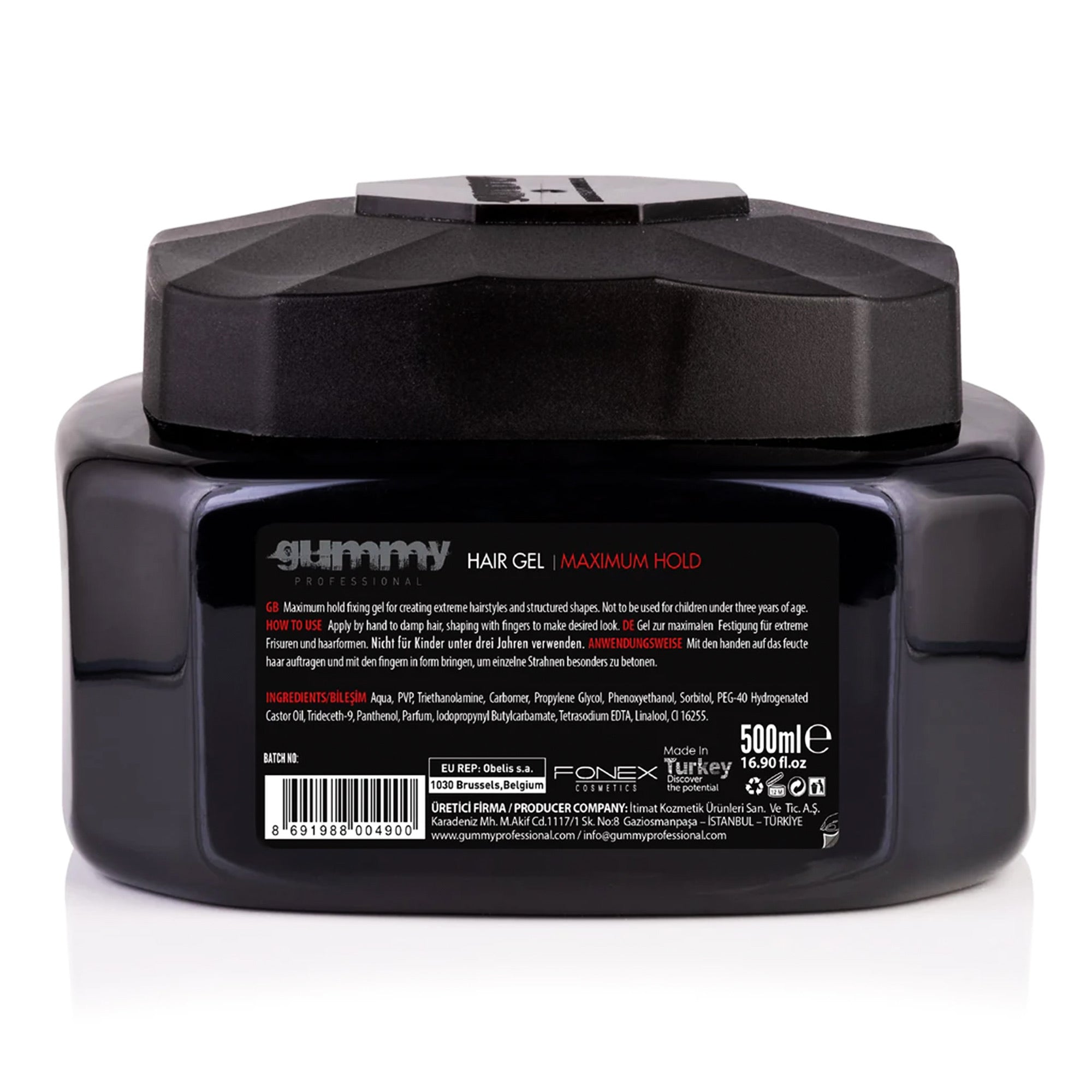 Gummy - Hair Gel Extreme Look Maximum Hold 500ml