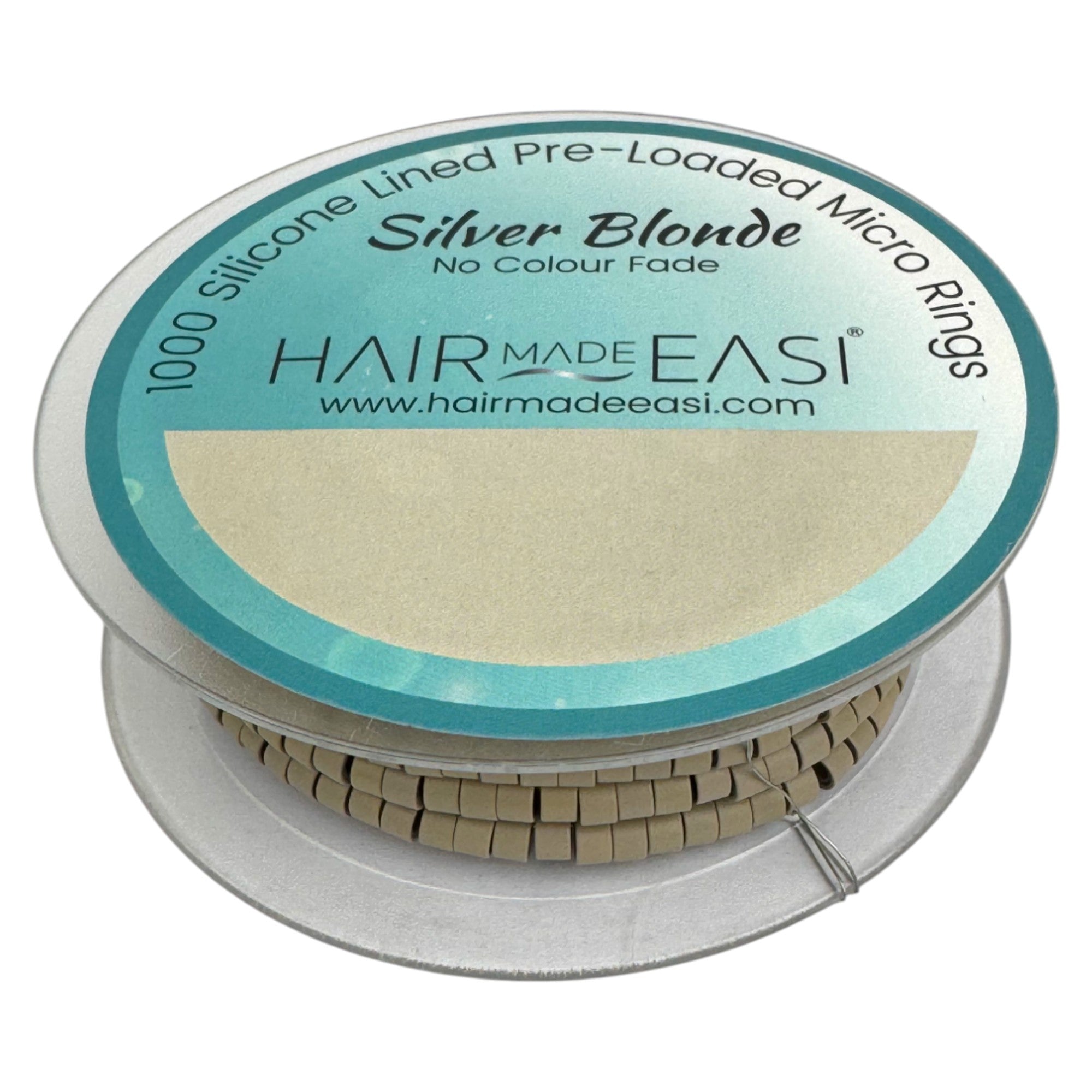 Hair Made Easi - Silicone Lined Pre-Loaded Micro Rings 1000pcs