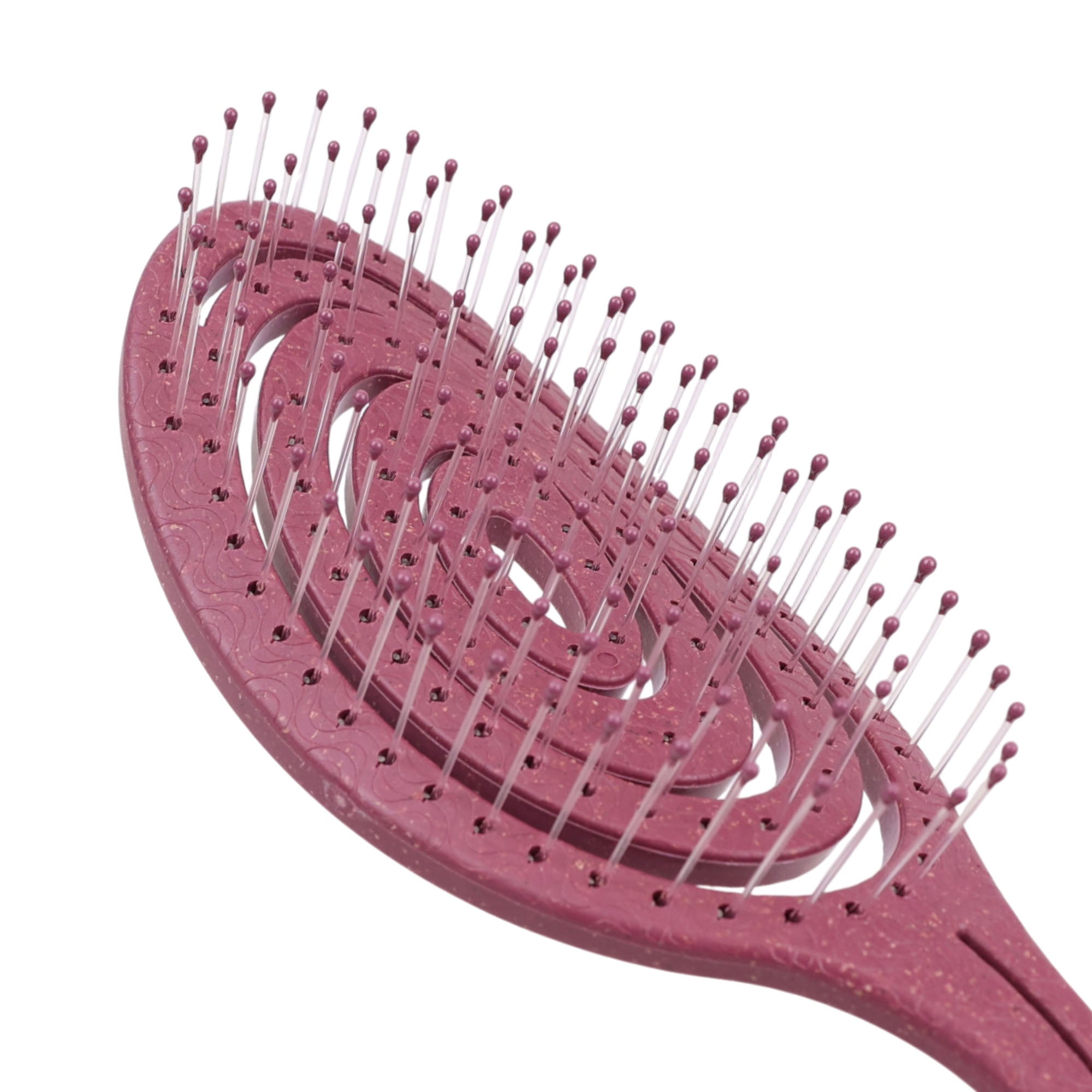 Head Jog - Detangler Straw Brushes Nude Blush Collection