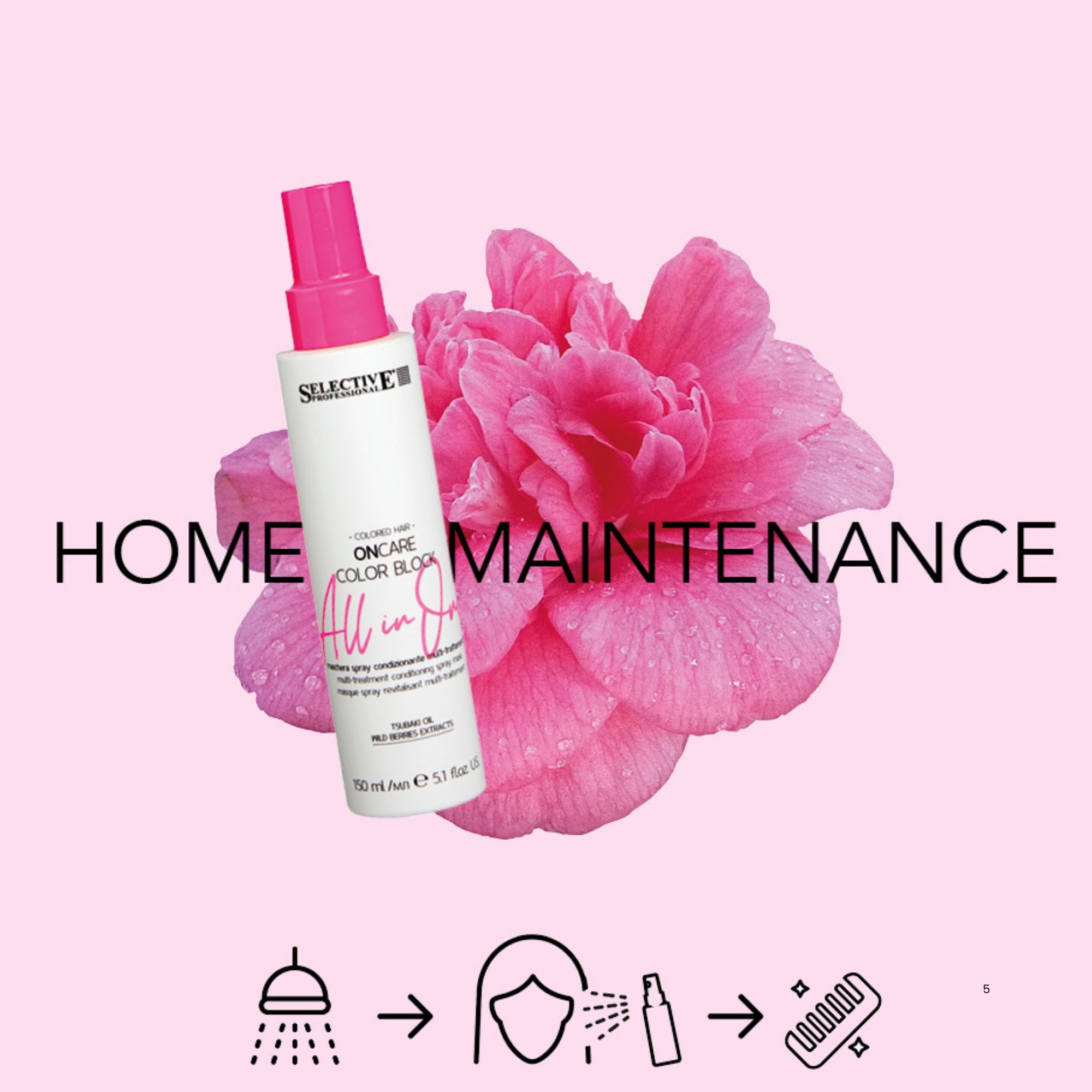 Selective Professional - OnCare Color Block All In One Spray Mask 150ml