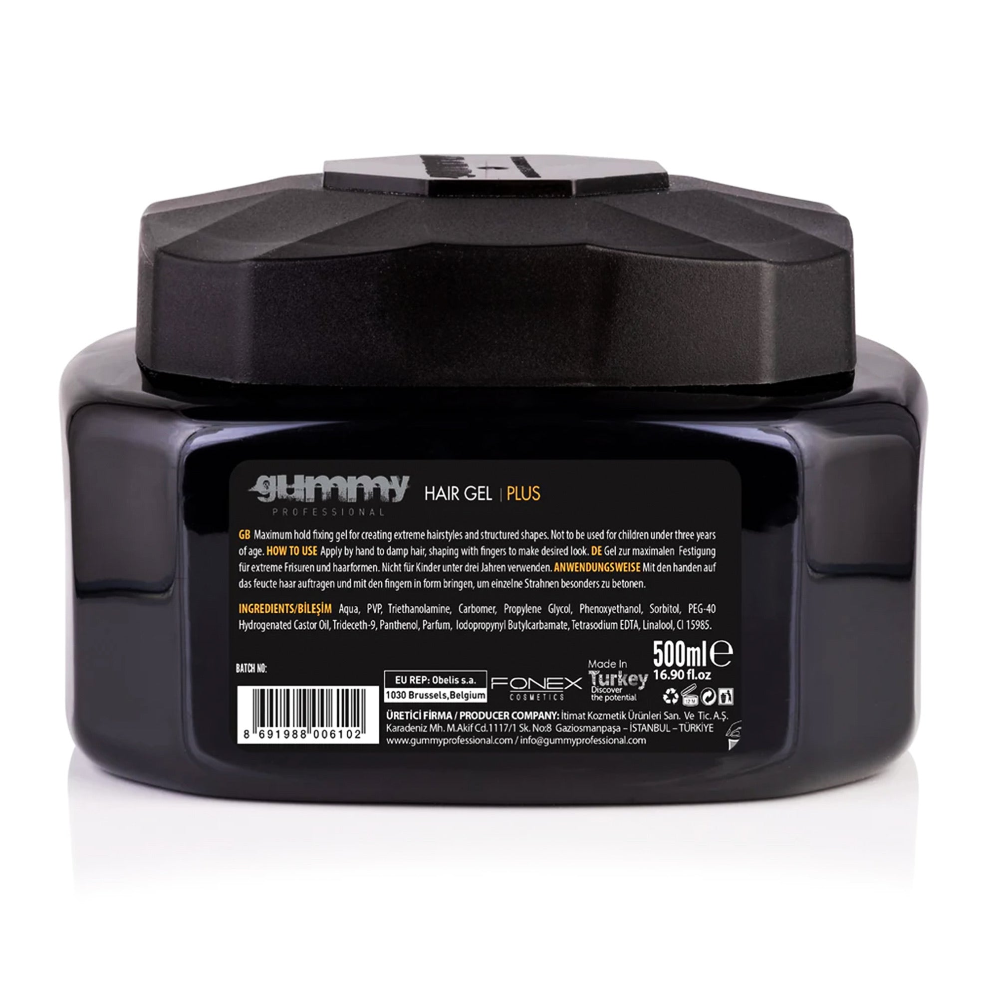 Gummy - Hair Gel Extreme Look Plus 500ml