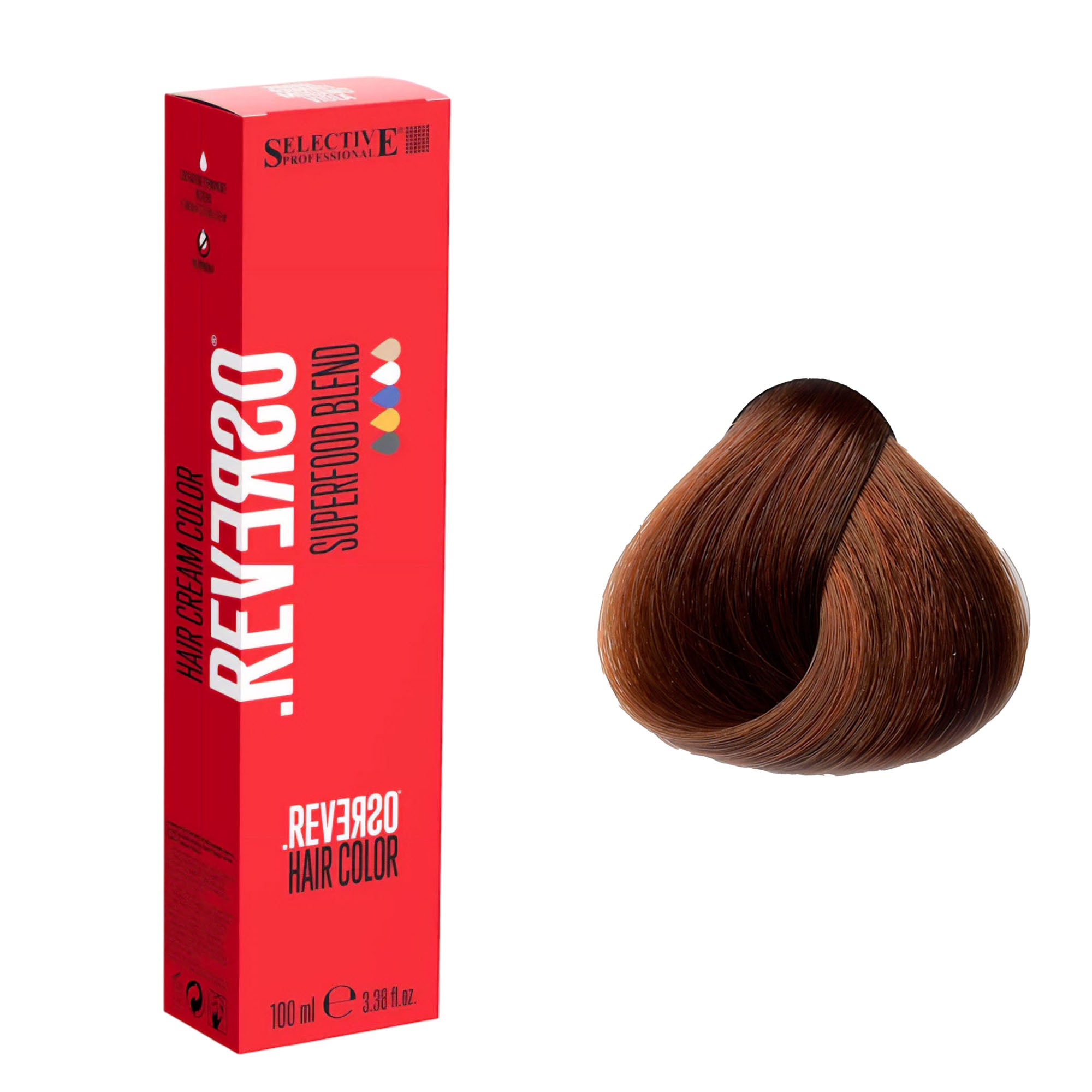 Selective Professional - Reverso Hair Cream Colour Copper Series 100ml
