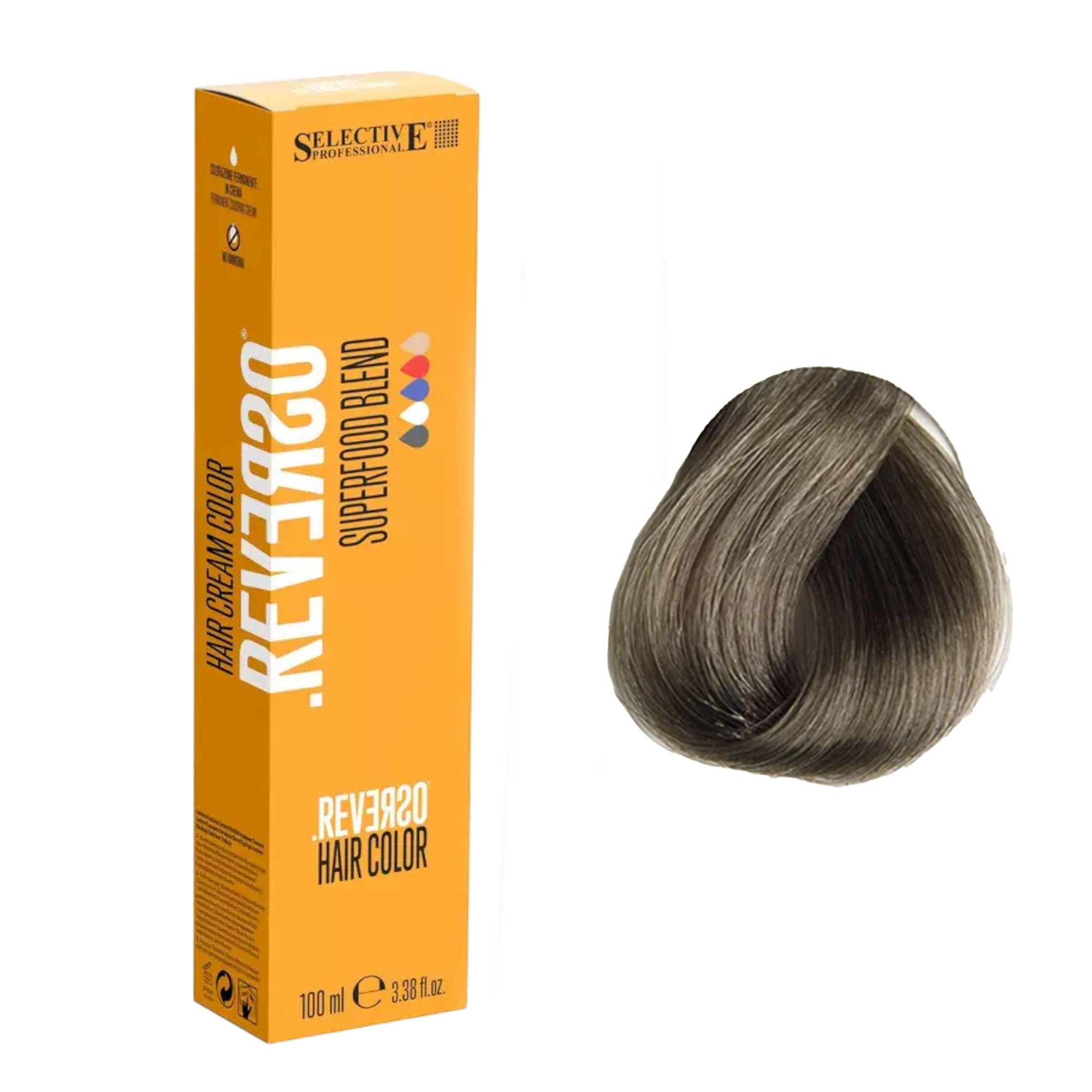 Selective Professional - Reverso Hair Cream Colour Deep Ash Series 100ml