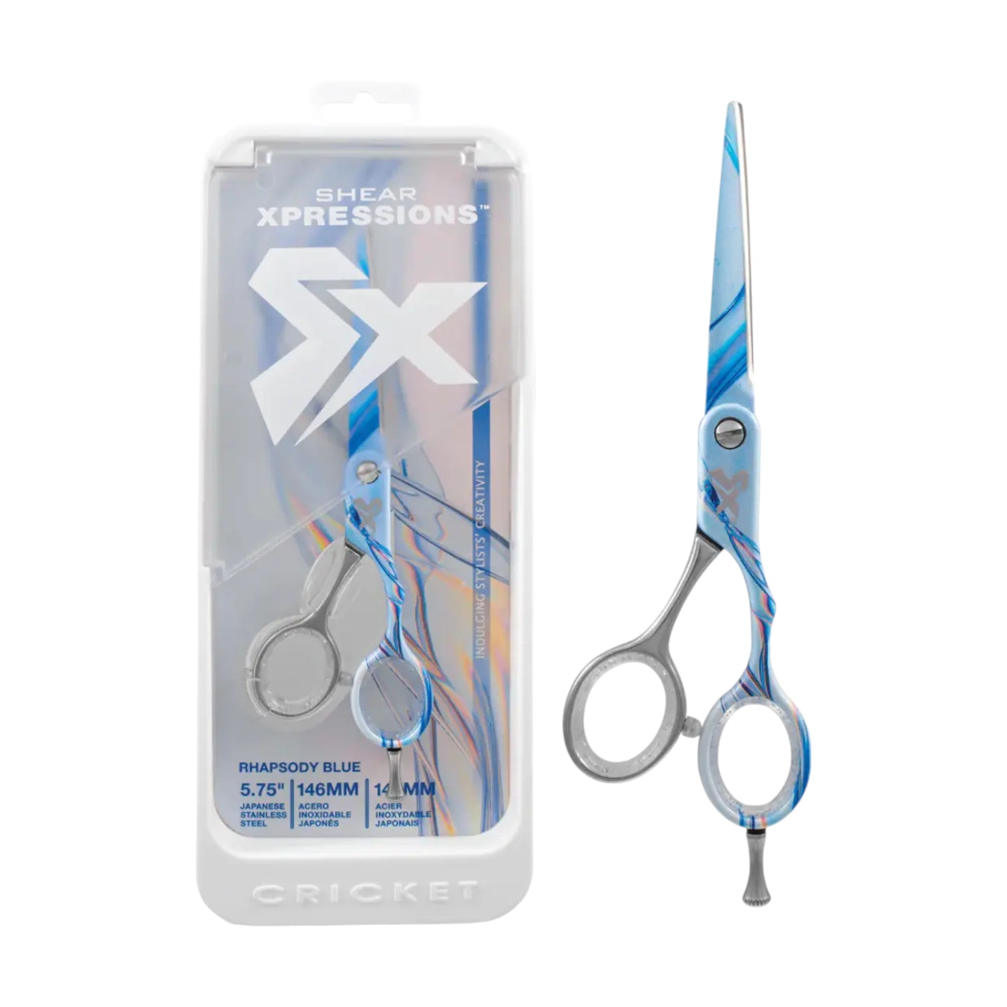 Cricket - Shear Xpressions Rhapsody Blue 5.75" Scissors