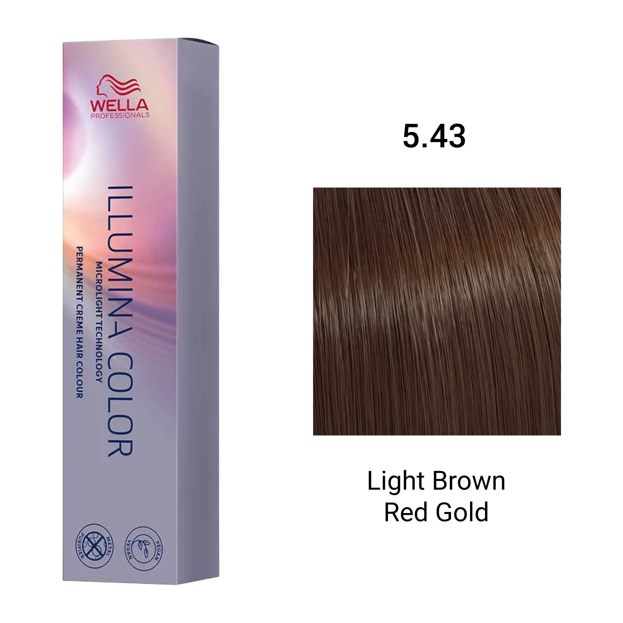 Wella Professionals - Illumina Permanent Creme Hair Colour Warm Series 60ml