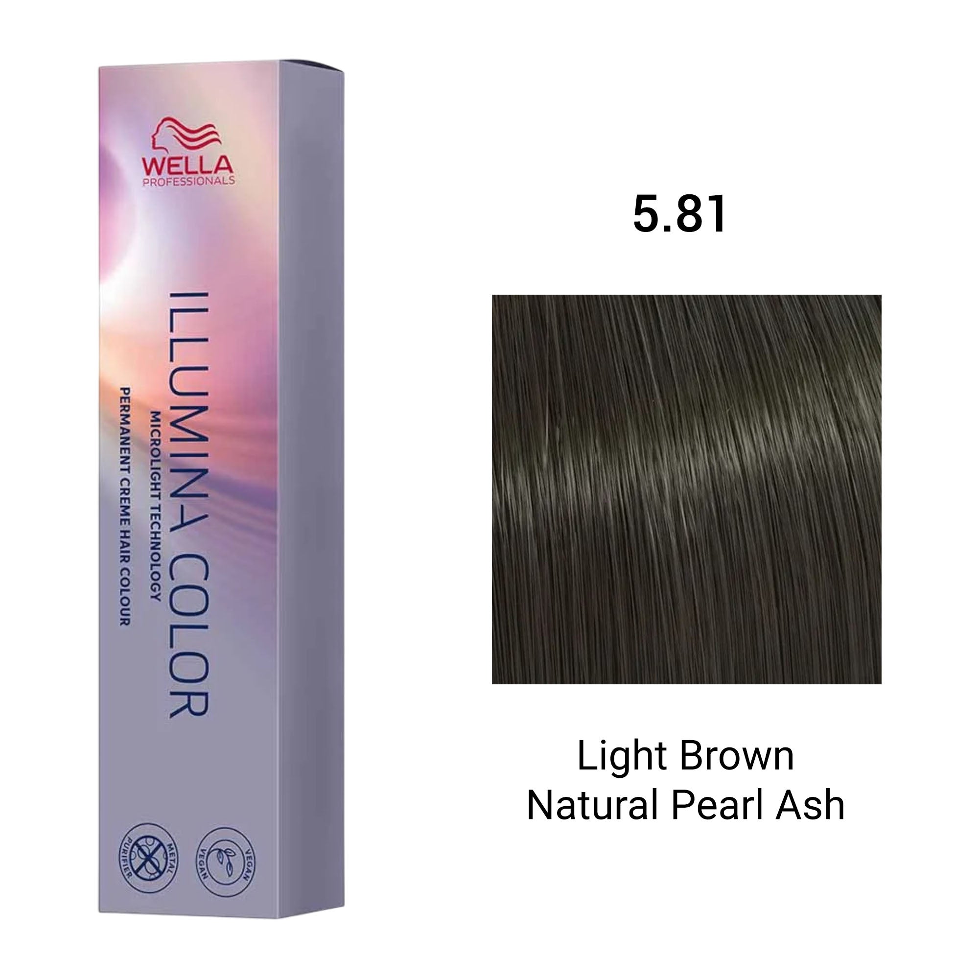 Wella Professionals - Illumina Permanent Creme Hair Colour Cool Series 60ml