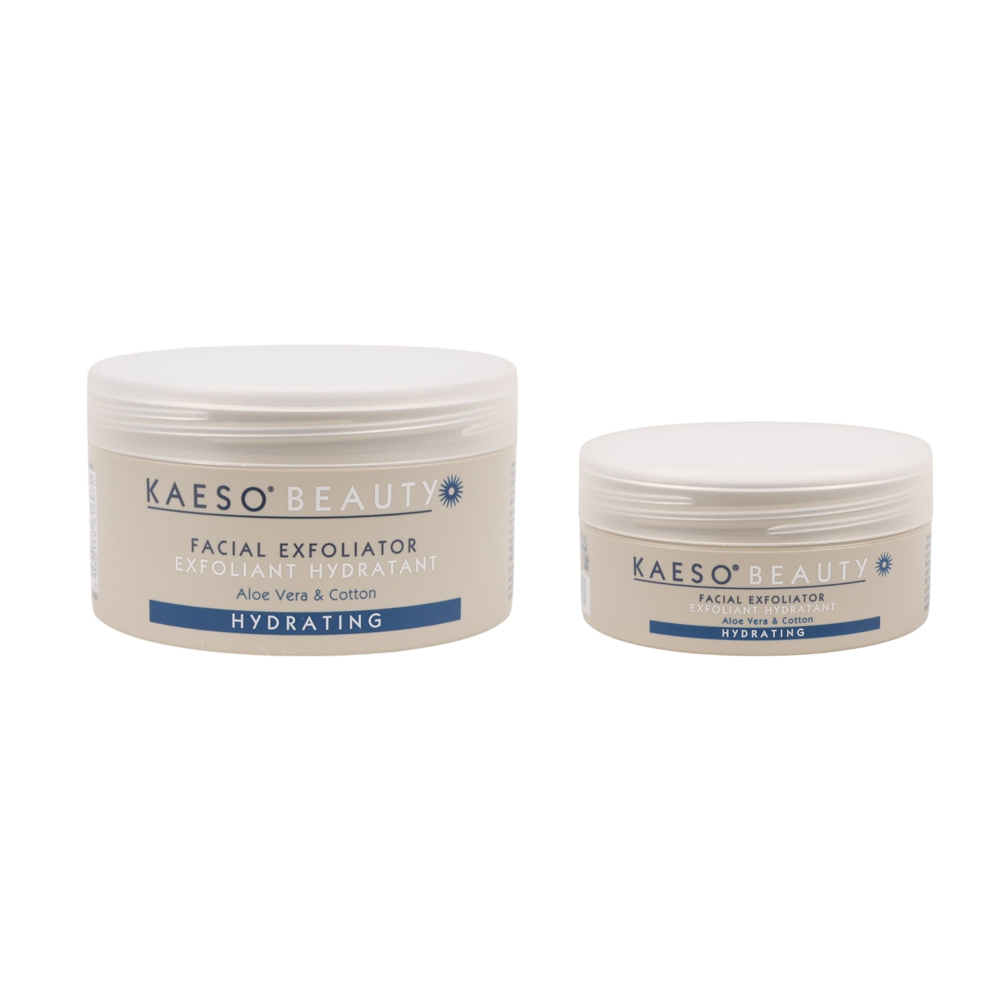 Kaeso - Aloe Vera & Cotton Hydrating Facial Exfoliator
