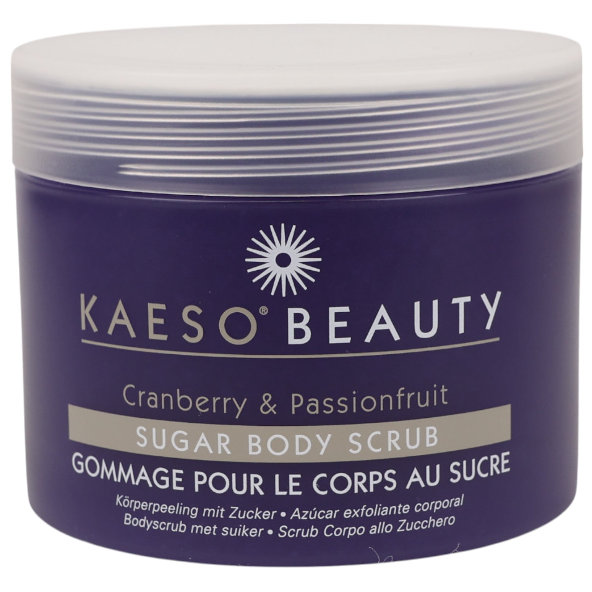Kaeso - Cranberry & Passion Fruit Sugar Body Scrub 450ml