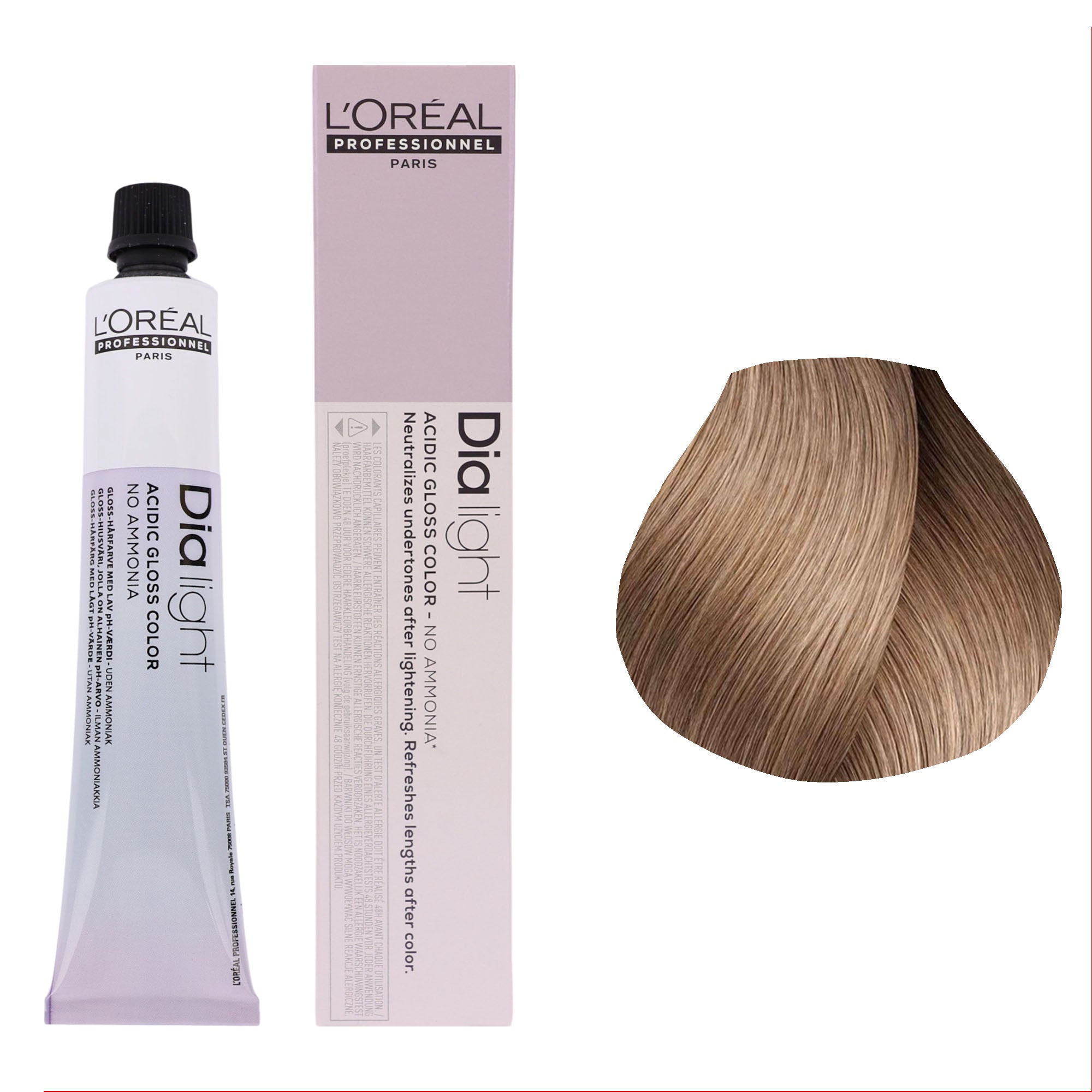 Loreal Professionnel - Dia Light Demi Permanent Acidic Gloss Hair Colour Iridescent Series 50ml