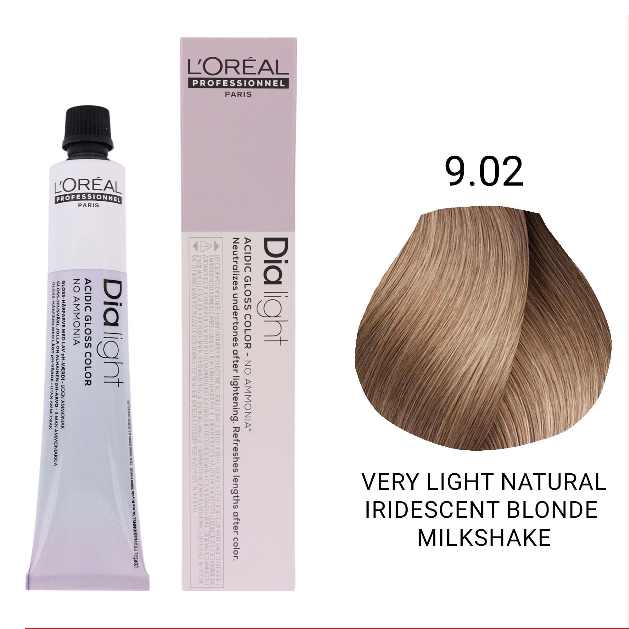 Loreal Professionnel - Dia Light Demi Permanent Acidic Gloss Hair Colour Iridescent Series 50ml