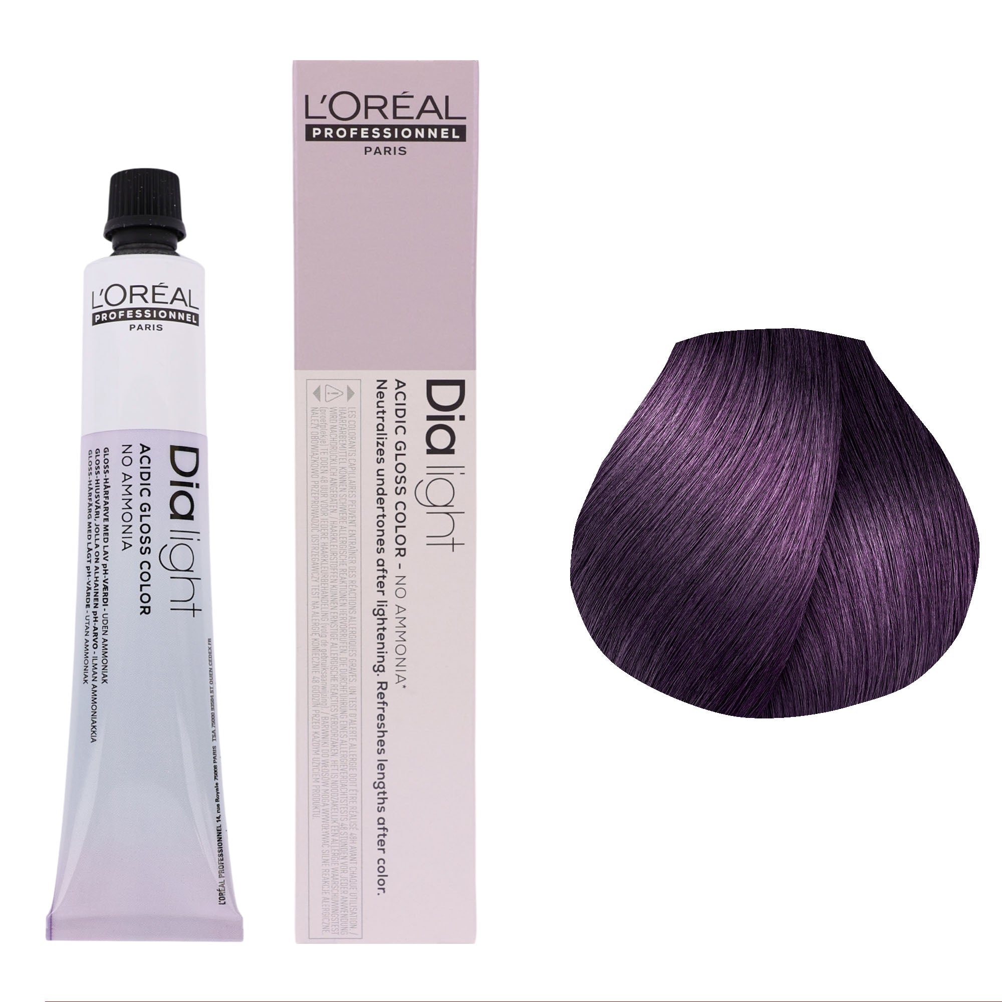 Loreal Professionnel - Dia Light Demi Permanent Acidic Gloss Hair Colour Booster Series 50ml