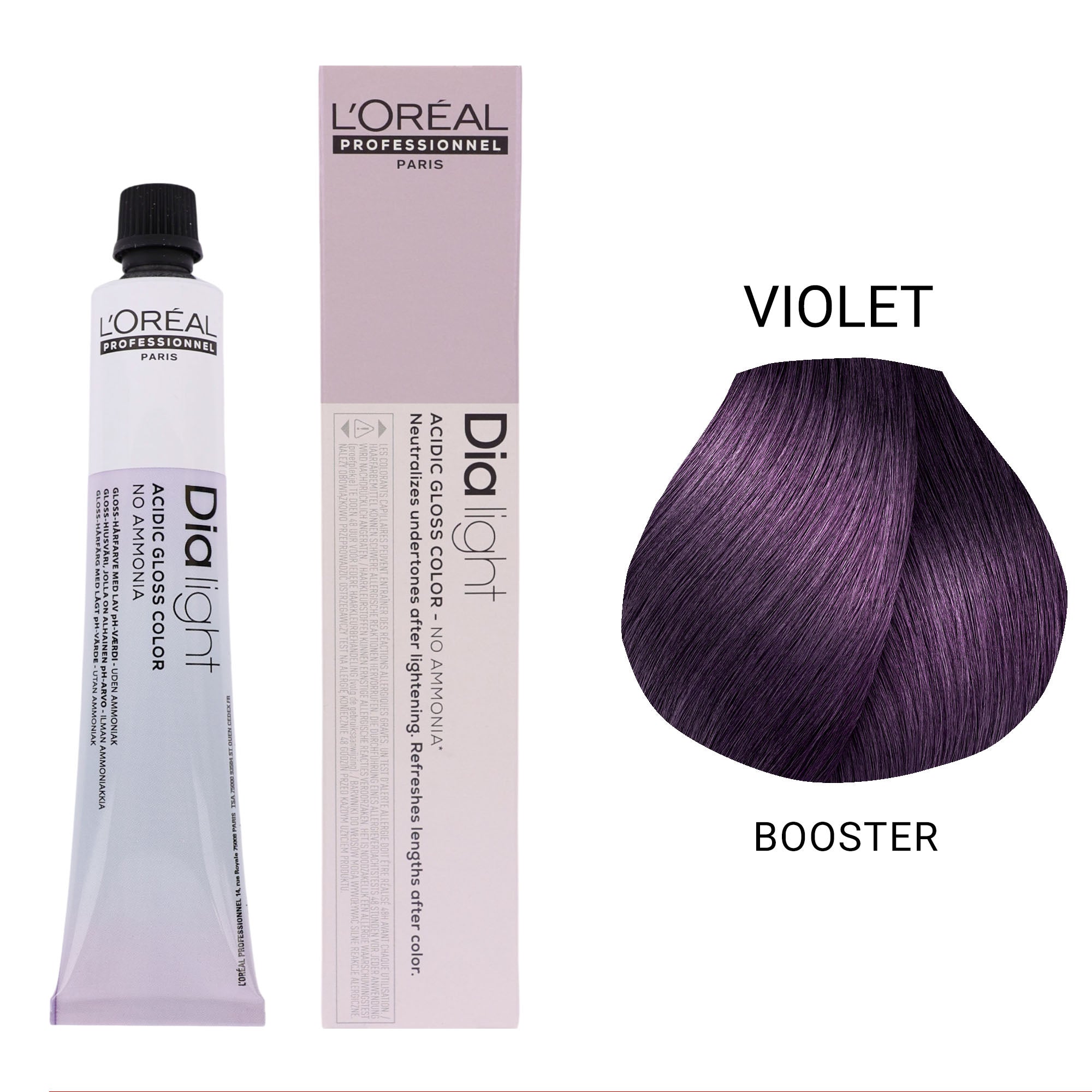 Loreal Professionnel - Dia Light Demi Permanent Acidic Gloss Hair Colour Booster Series 50ml