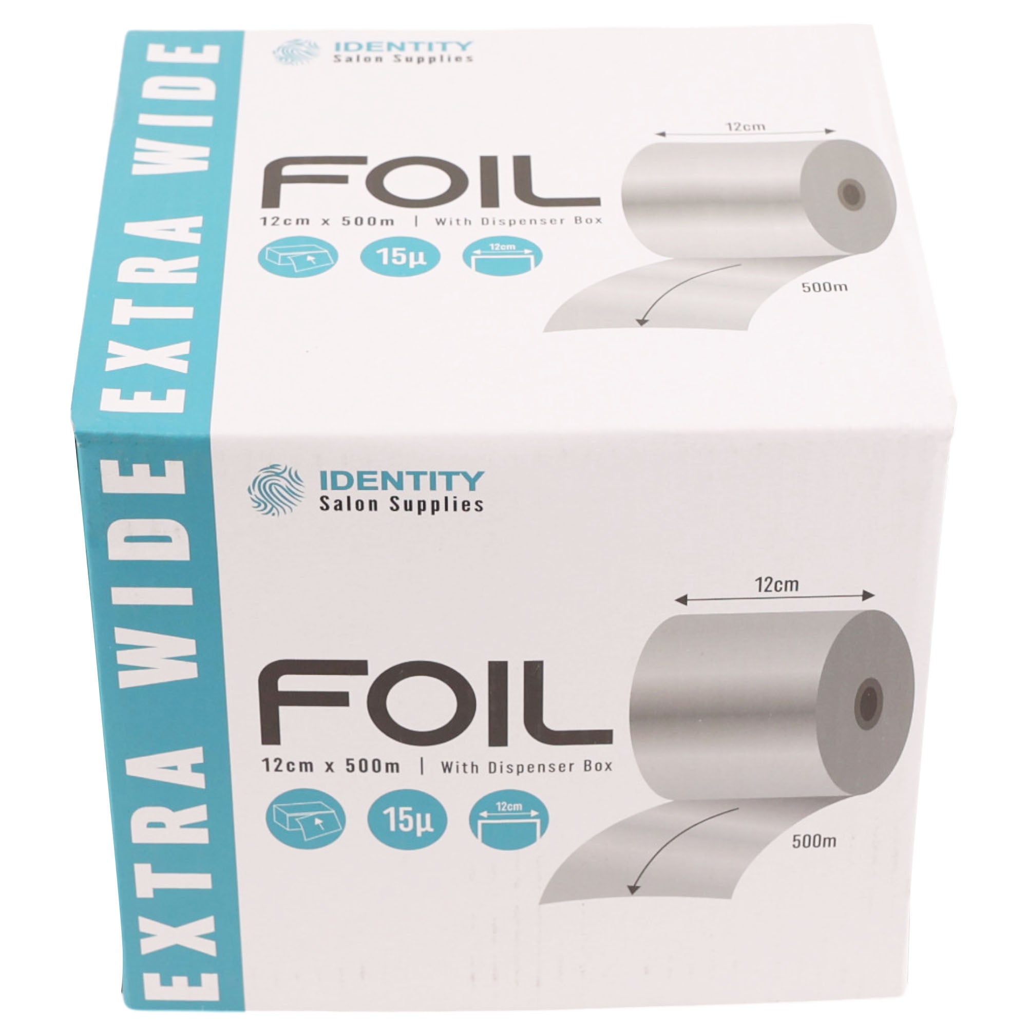 Identity - Extra Wide Foil Silver 120mm