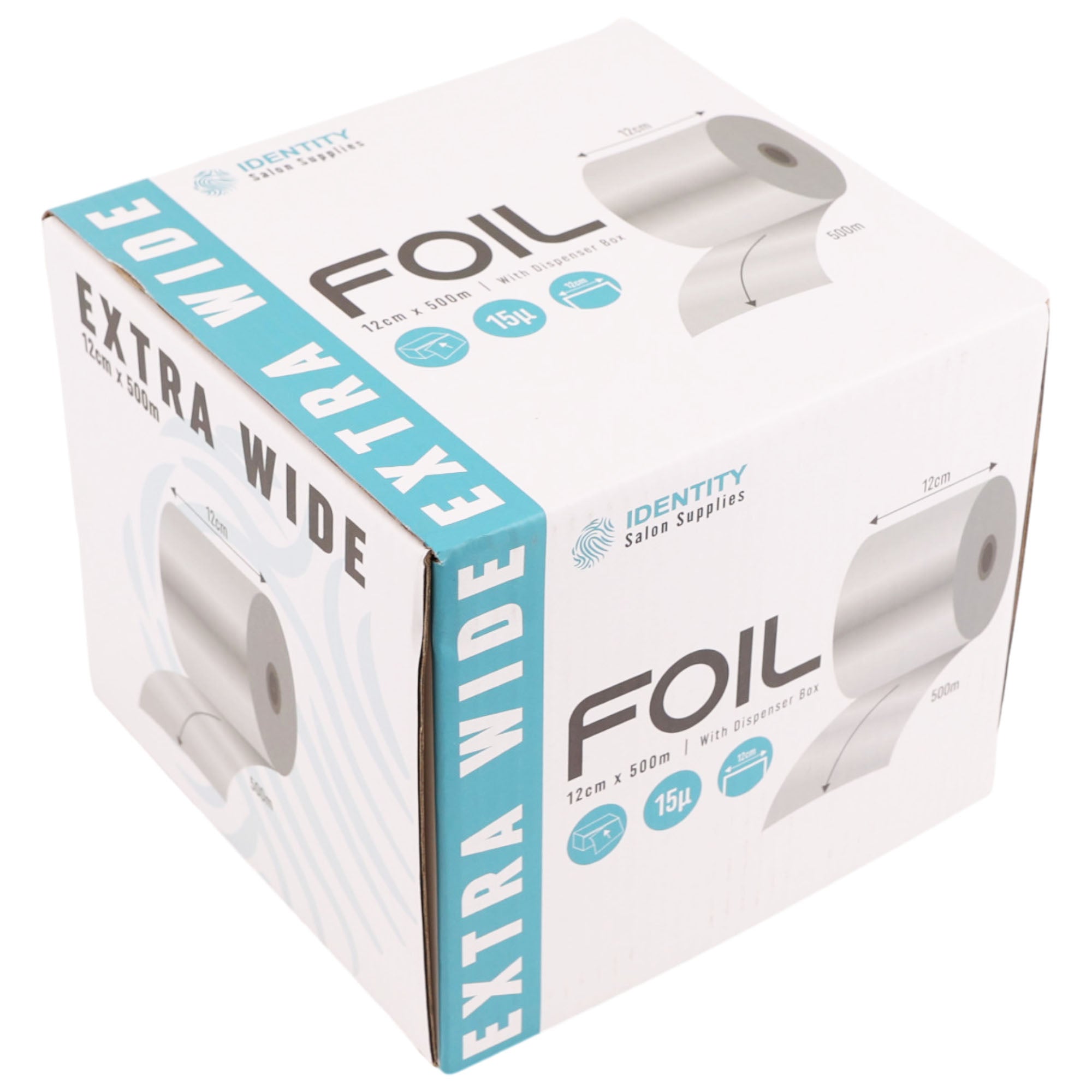 Identity - Extra Wide Foil Silver 120mm