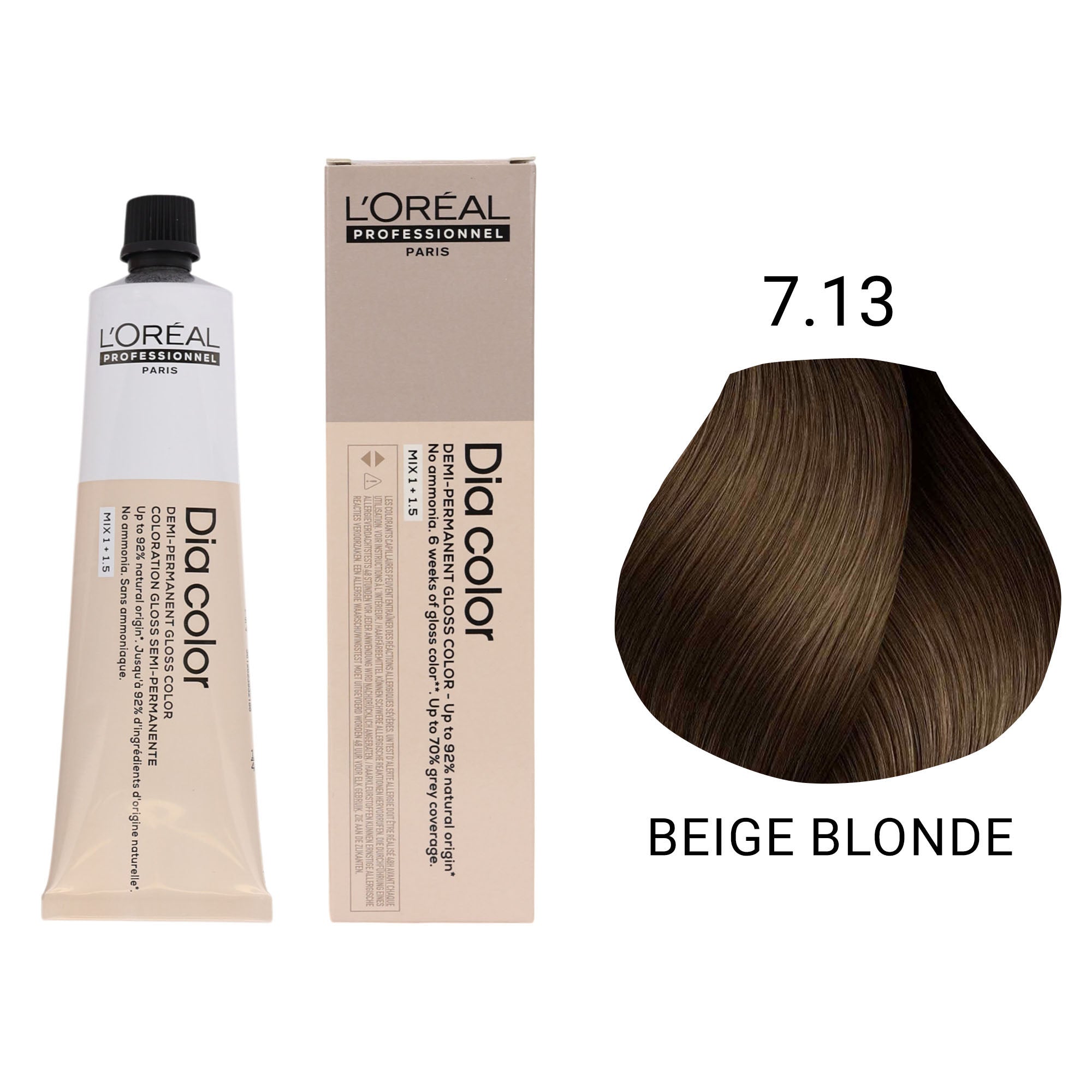 Loreal Professionnel - Dia Color Demi Permanent Gloss Hair Colour Brown Series 60ml