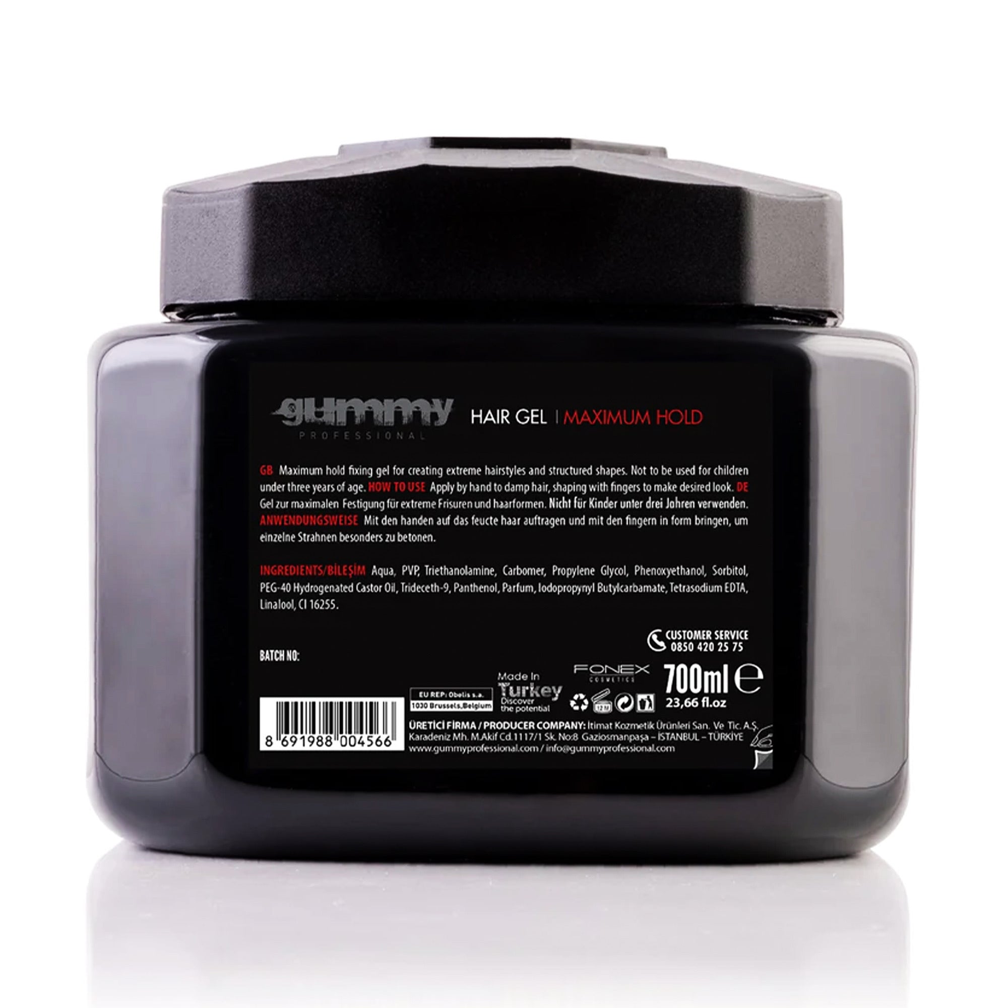 Gummy - Hair Gel Extreme Look Maximum Hold 700ml
