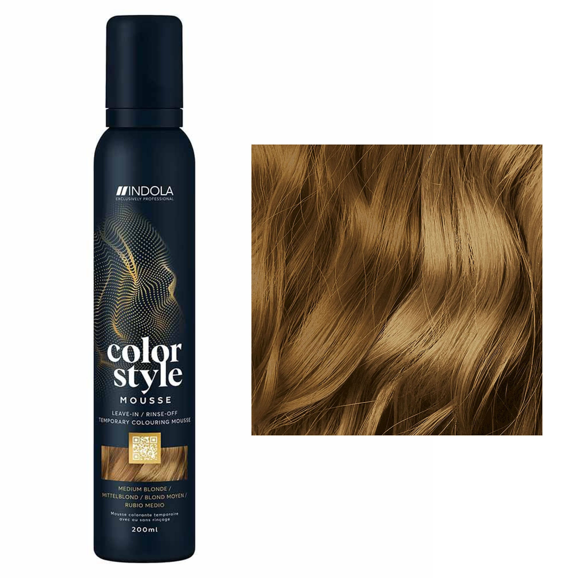Indola - Color Style Mousse Temporary Hair Colour 200ml