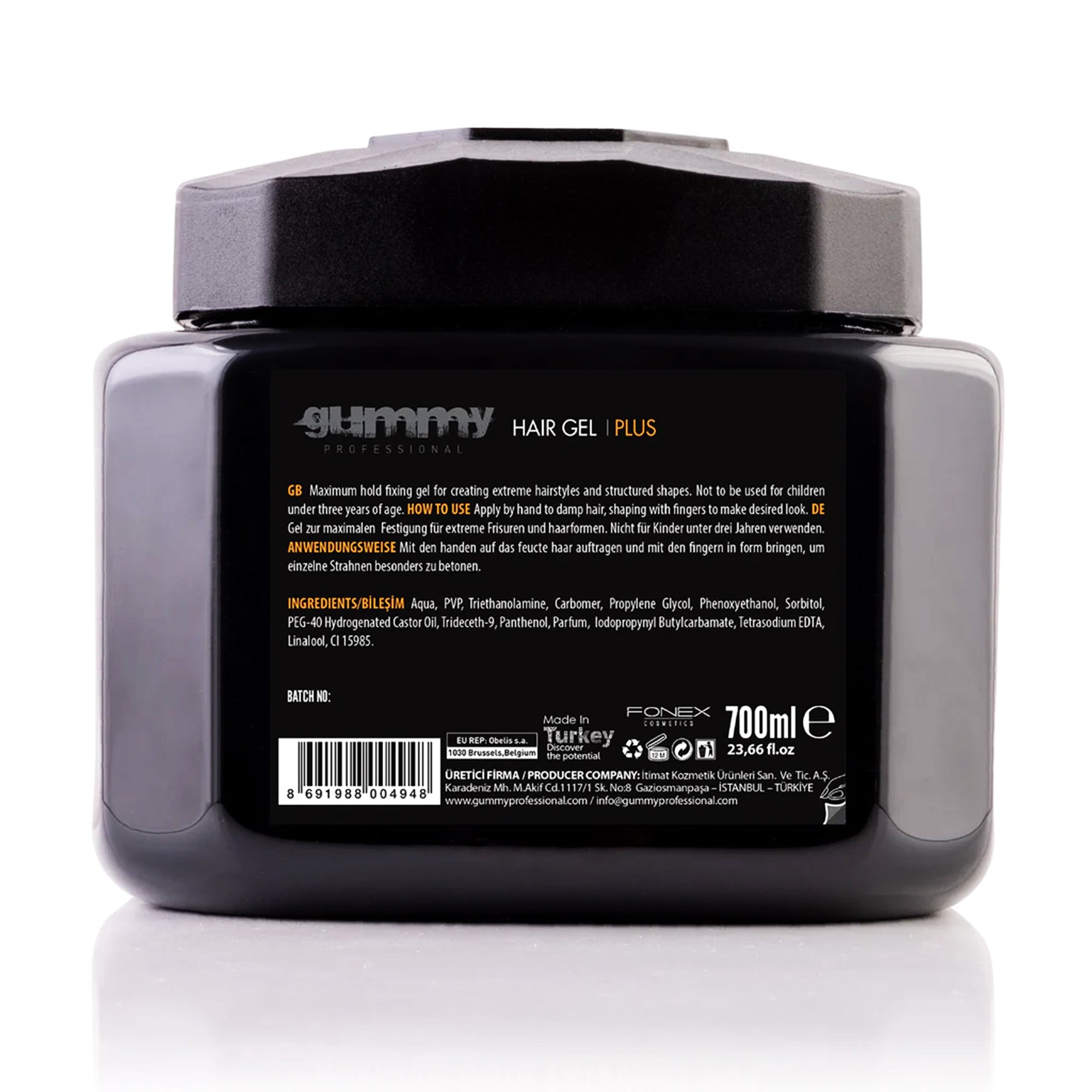 Gummy - Hair Gel Extreme Look Plus 700ml