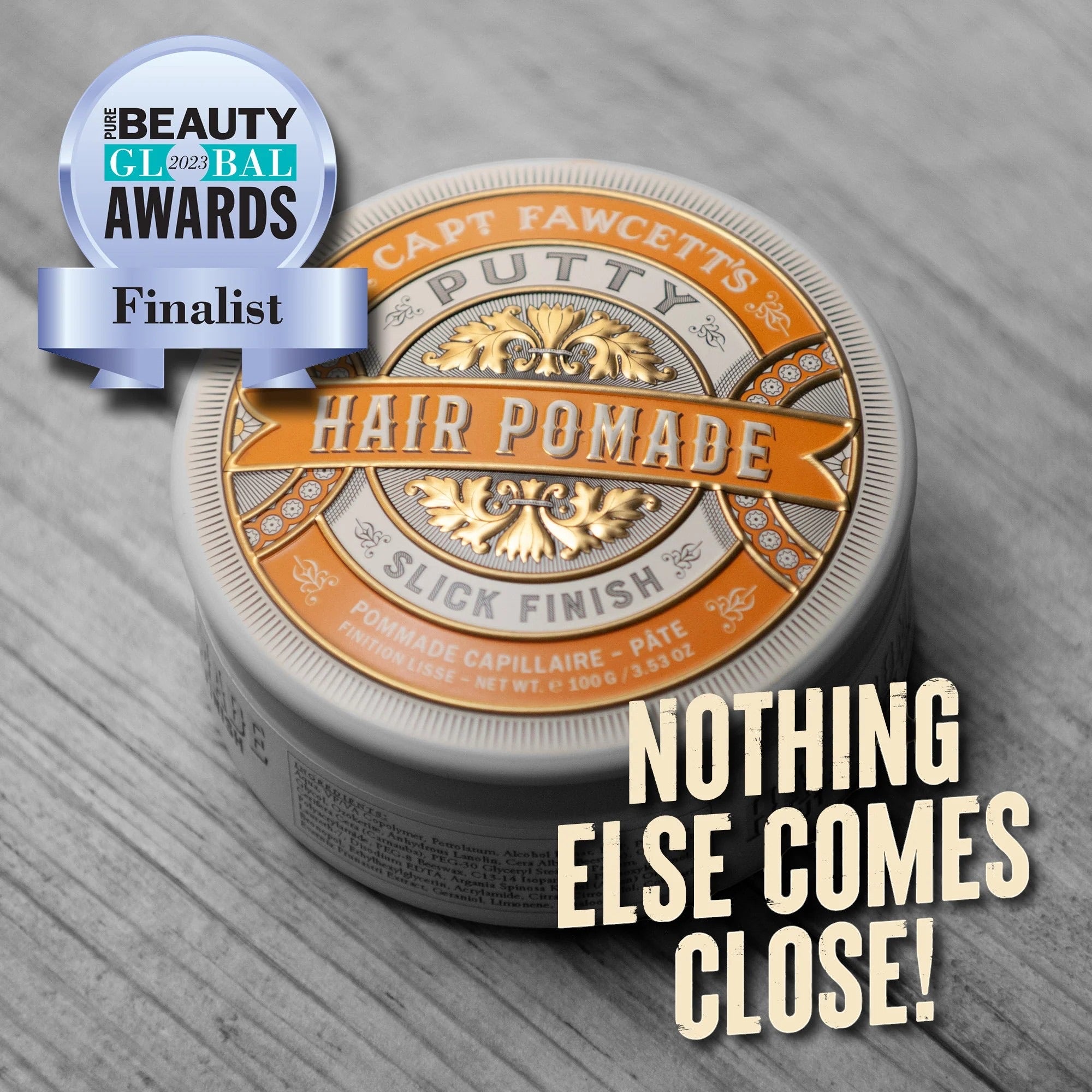 Captain Fawcett - Putty Pomade Slick Finish 100g