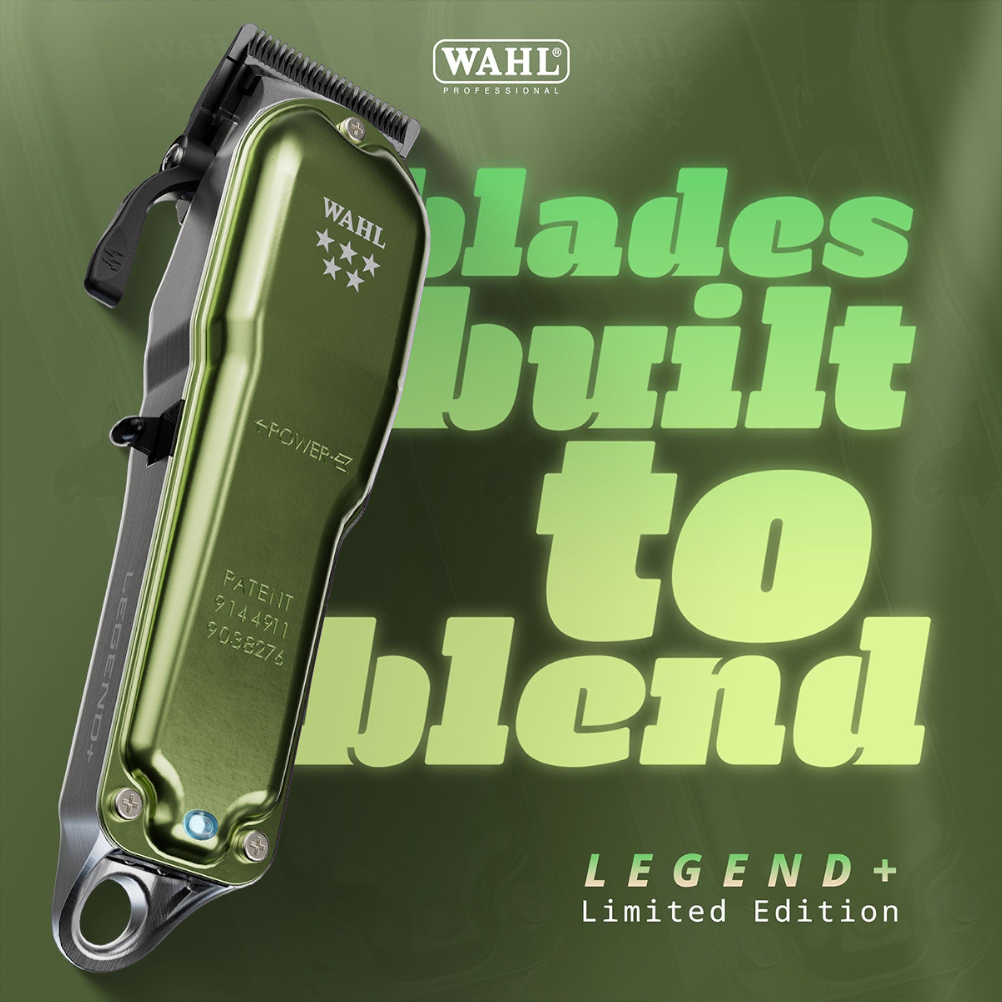 Wahl - Legend+ Olive Limited Edition Cordless Clipper