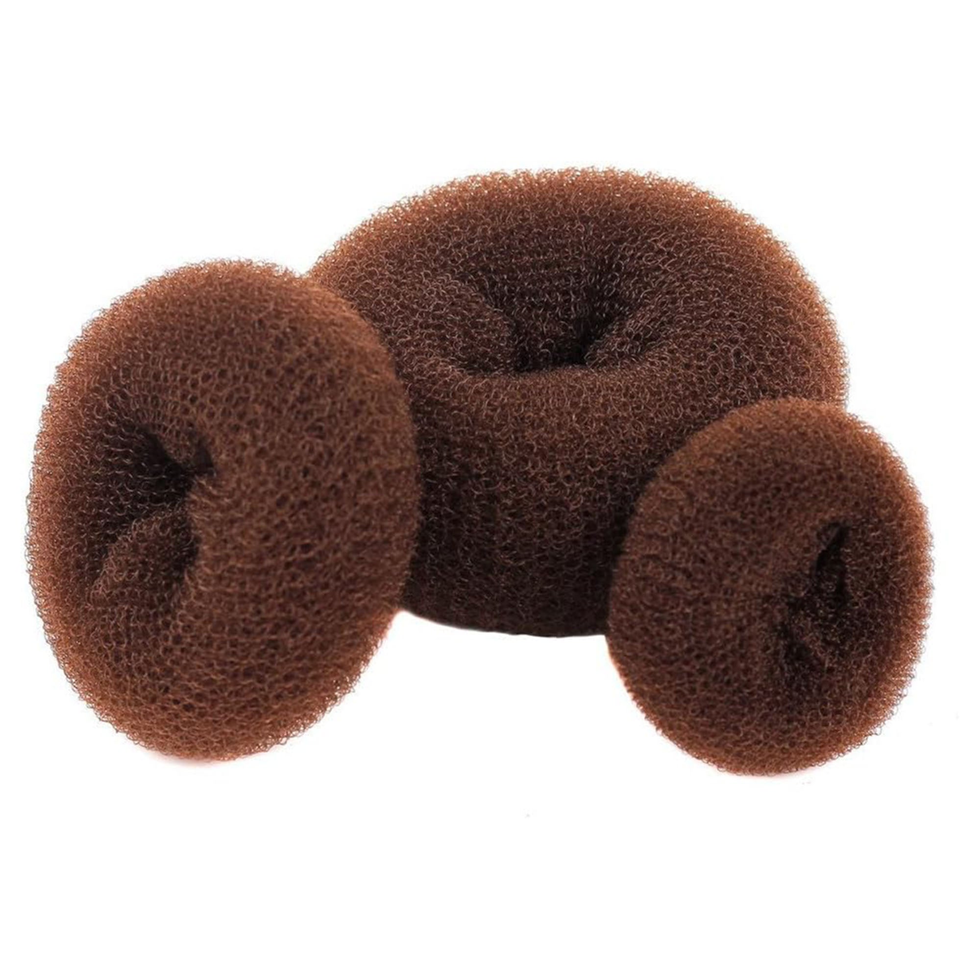 Hair Tools - Bun Ring Brown 12cm