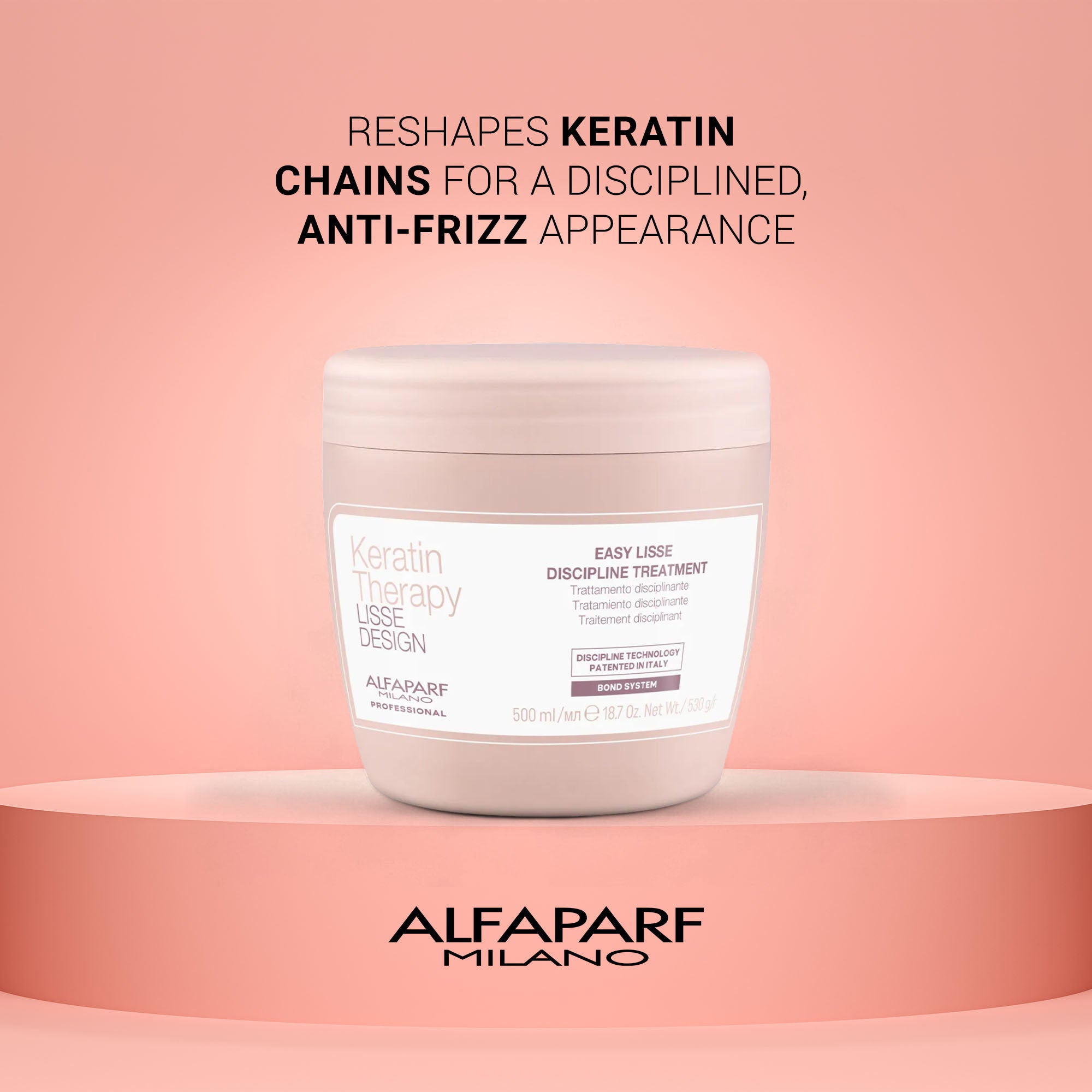 Alfaparf - Keratin Therapy Lisse Design Easy Lisse Discipline Treatment 500ml