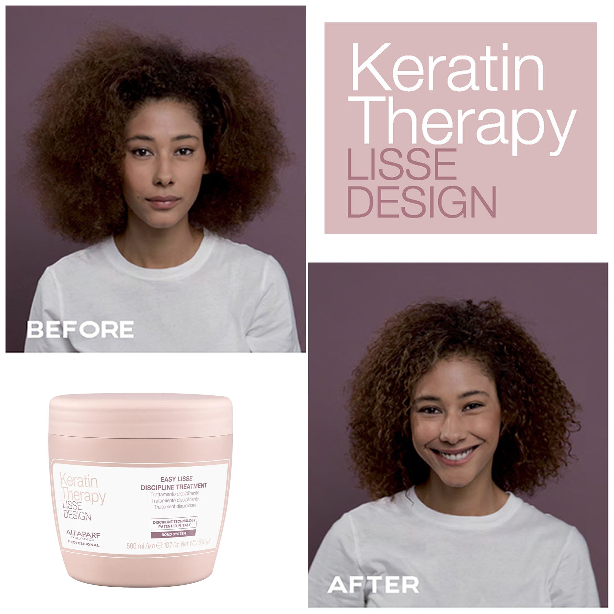 Alfaparf - Keratin Therapy Lisse Design Easy Lisse Discipline Treatment 500ml