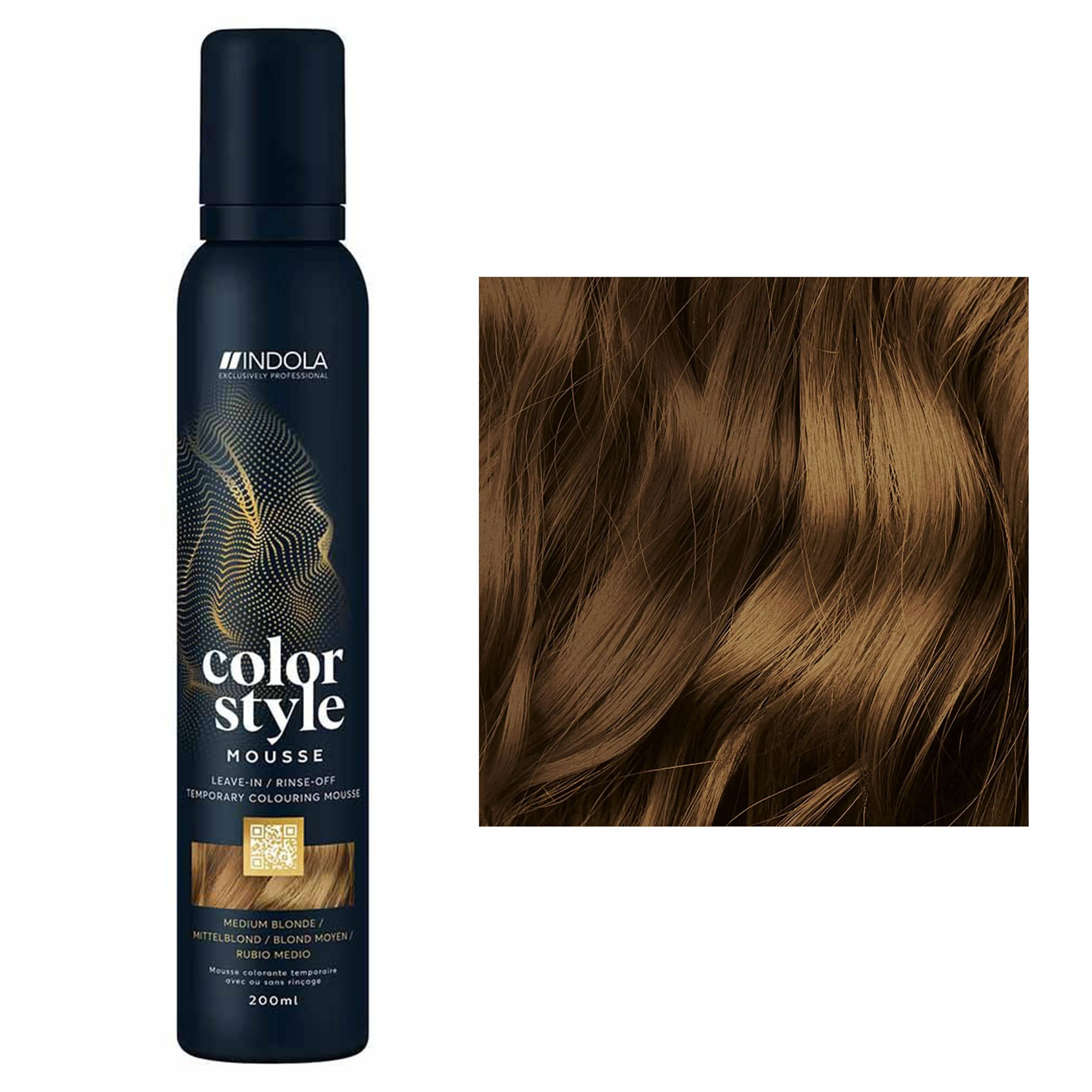 Indola - Color Style Mousse Temporary Hair Colour 200ml