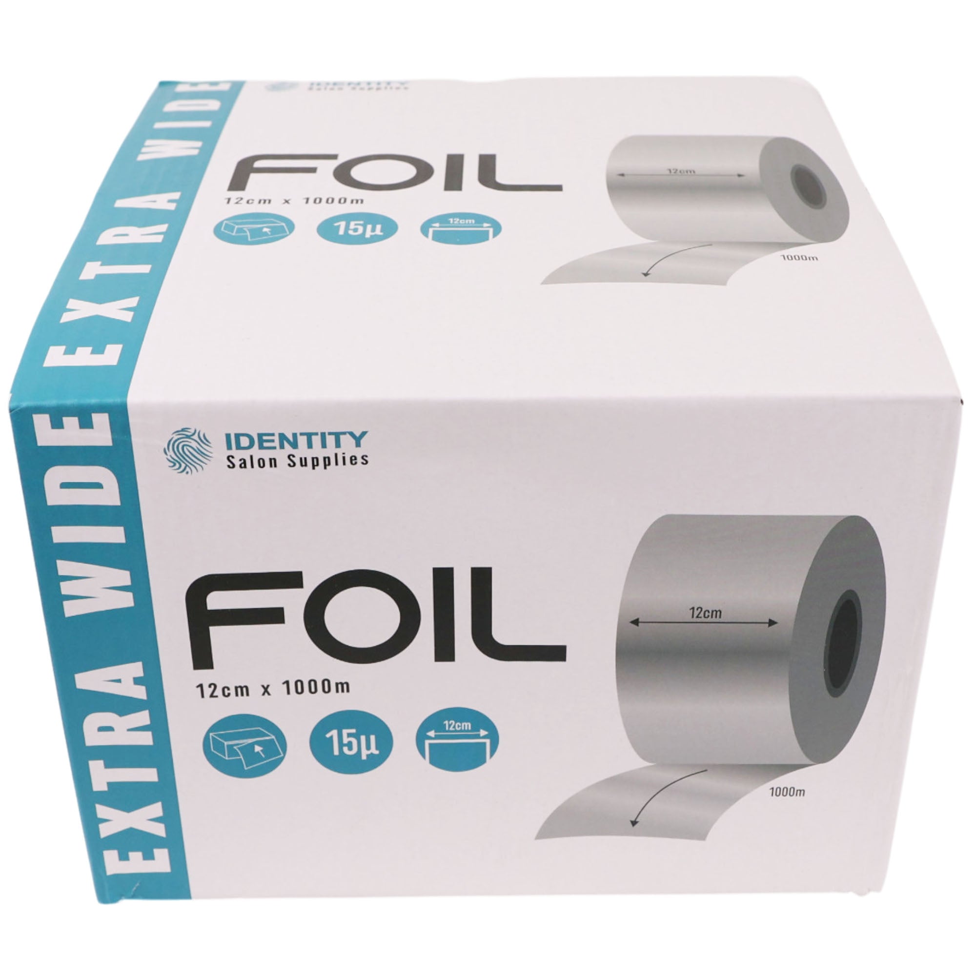 Identity - Extra Wide Foil Silver 120mm