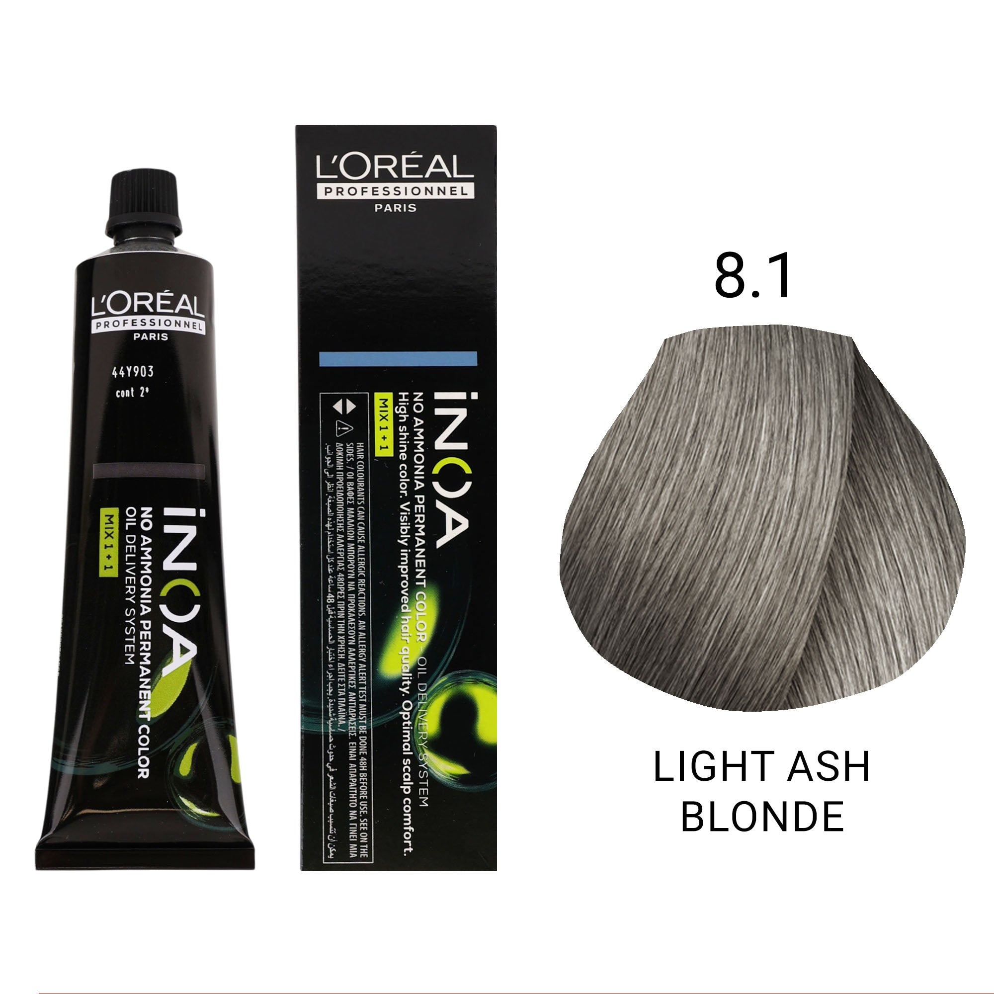 Loreal Professionnel - INOA No Ammonia Permanent Hair Colour Ash Series 60ml