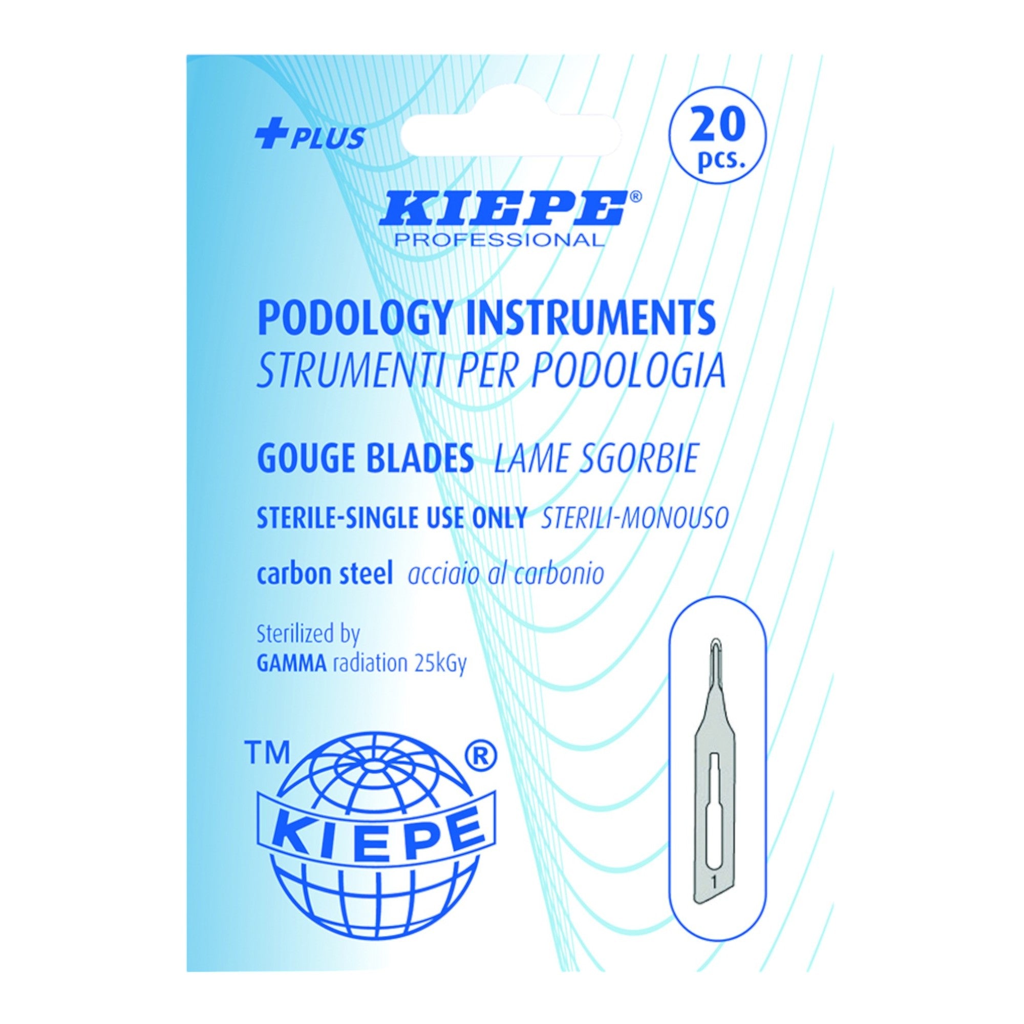 Kiepe - Gouge Blades Disposables Sterilized Blades 20pcs