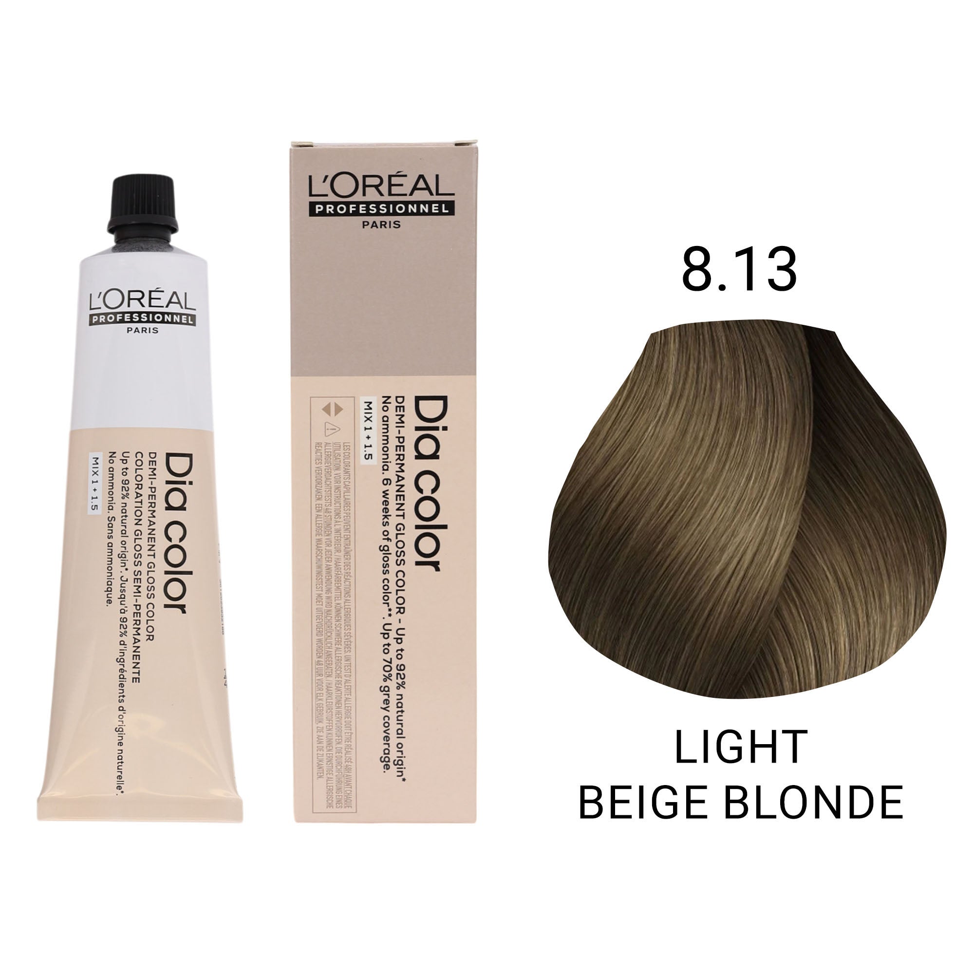 Loreal Professionnel - Dia Color Demi Permanent Gloss Hair Colour Brown Series 60ml