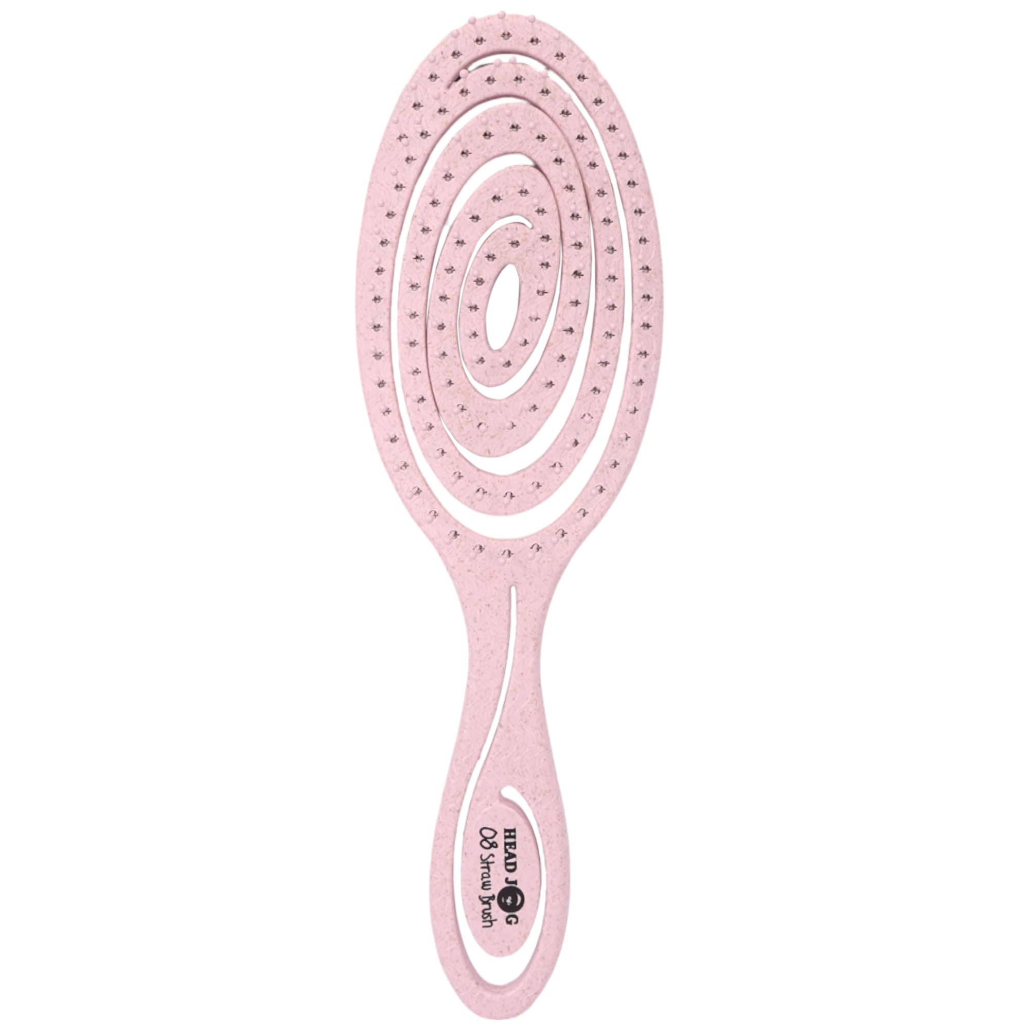 Head Jog - Detangler Straw Brushes Nude Blush Collection