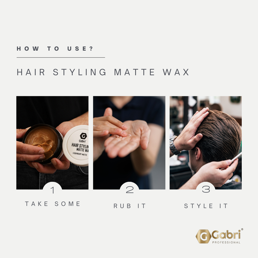 Gabri Professional - Hair Styling Matte Wax Legendary Matte 150ml