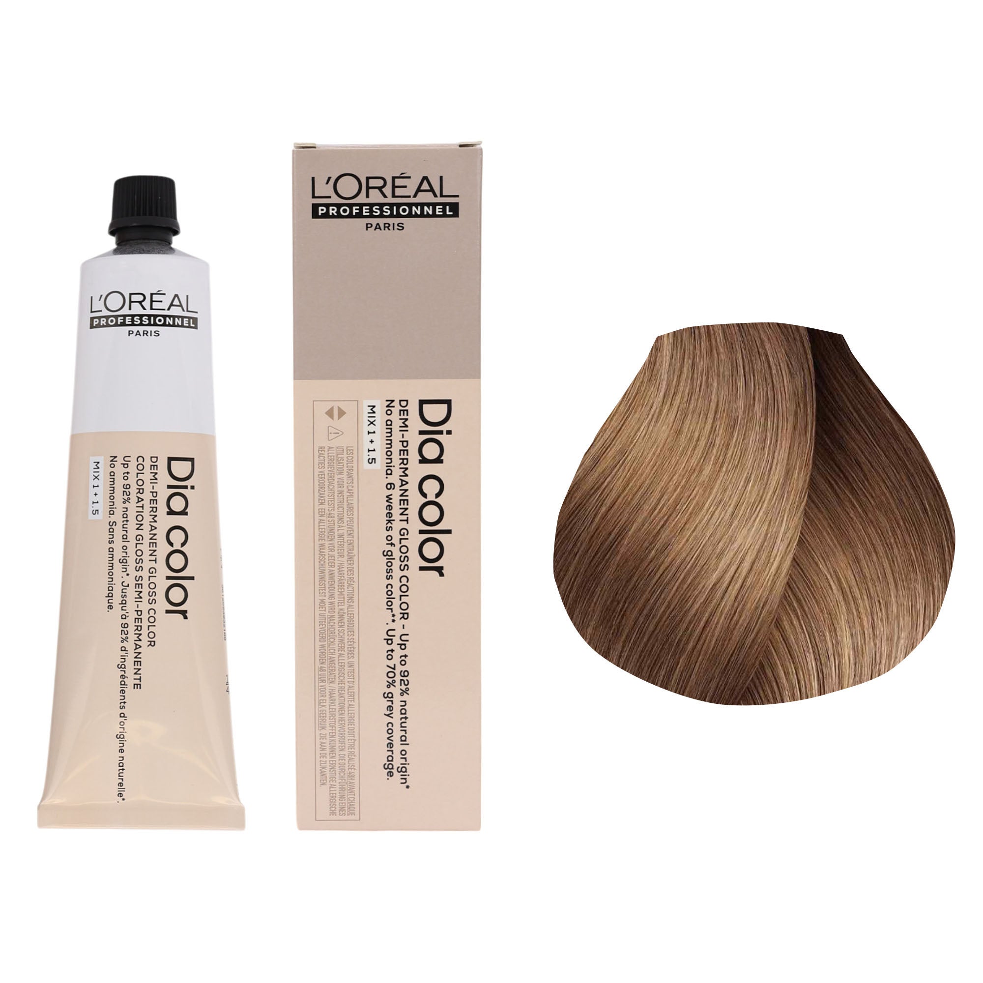 Loreal Professionnel - Dia Color Demi Permanent Gloss Hair Colour Brown Series 60ml