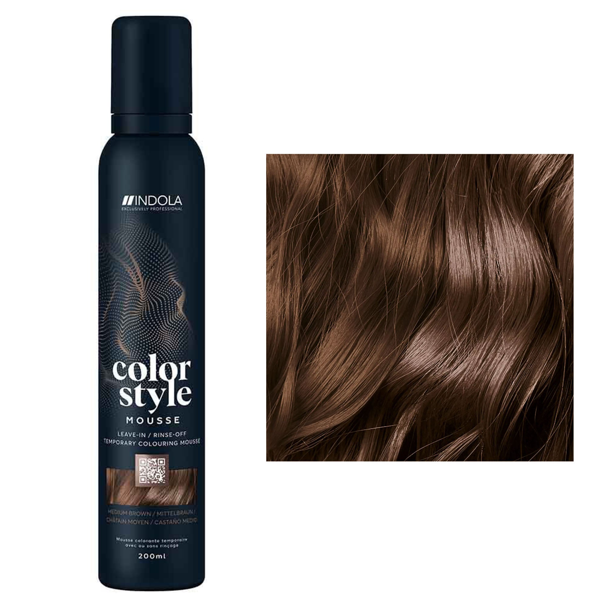 Indola - Color Style Mousse Temporary Hair Colour 200ml
