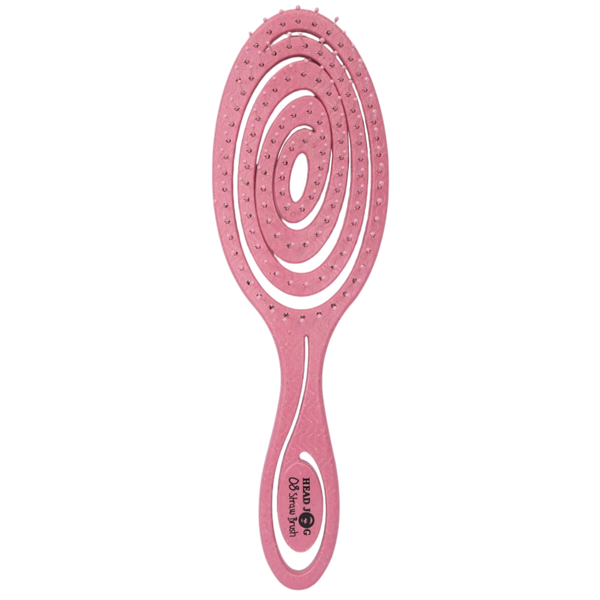 Head Jog - Detangler Straw Brushes Nude Blush Collection
