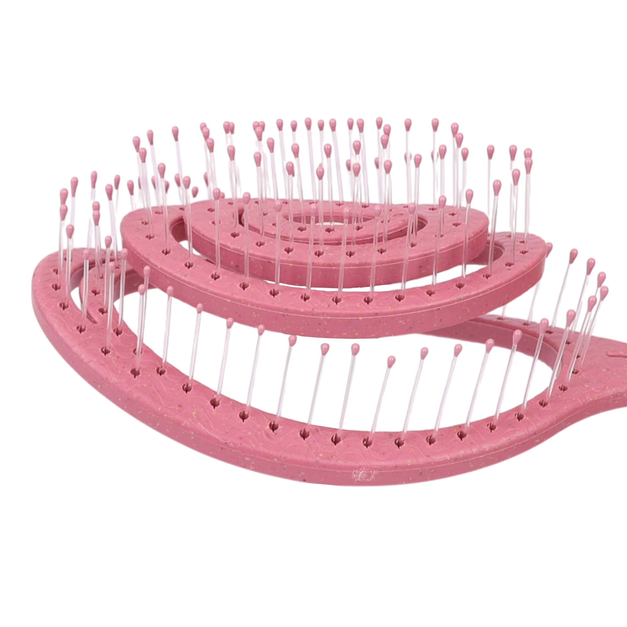 Head Jog - Detangler Straw Brushes Nude Blush Collection