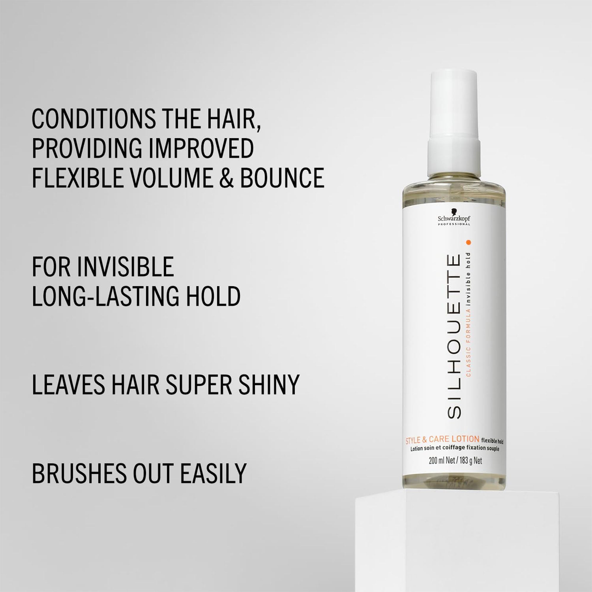 Schwarzkopf Professional - Silhouette Styling & Care Flexible Hold Lotion 200ml