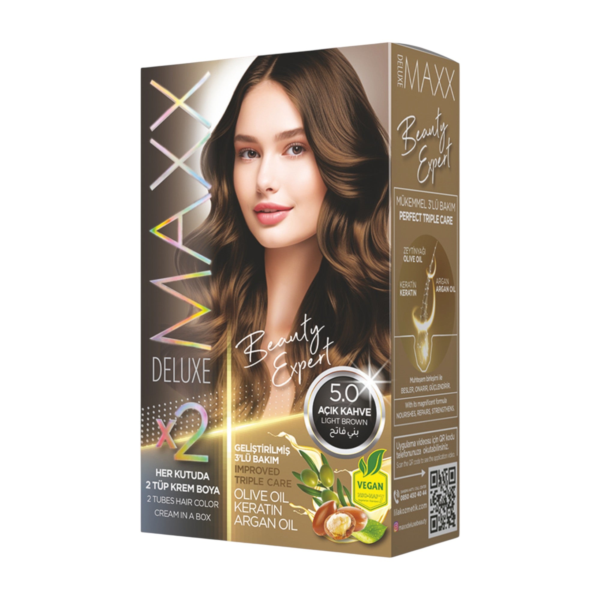 Maxx Deluxe - Beauty Expert Hair Colour (2 Applications)