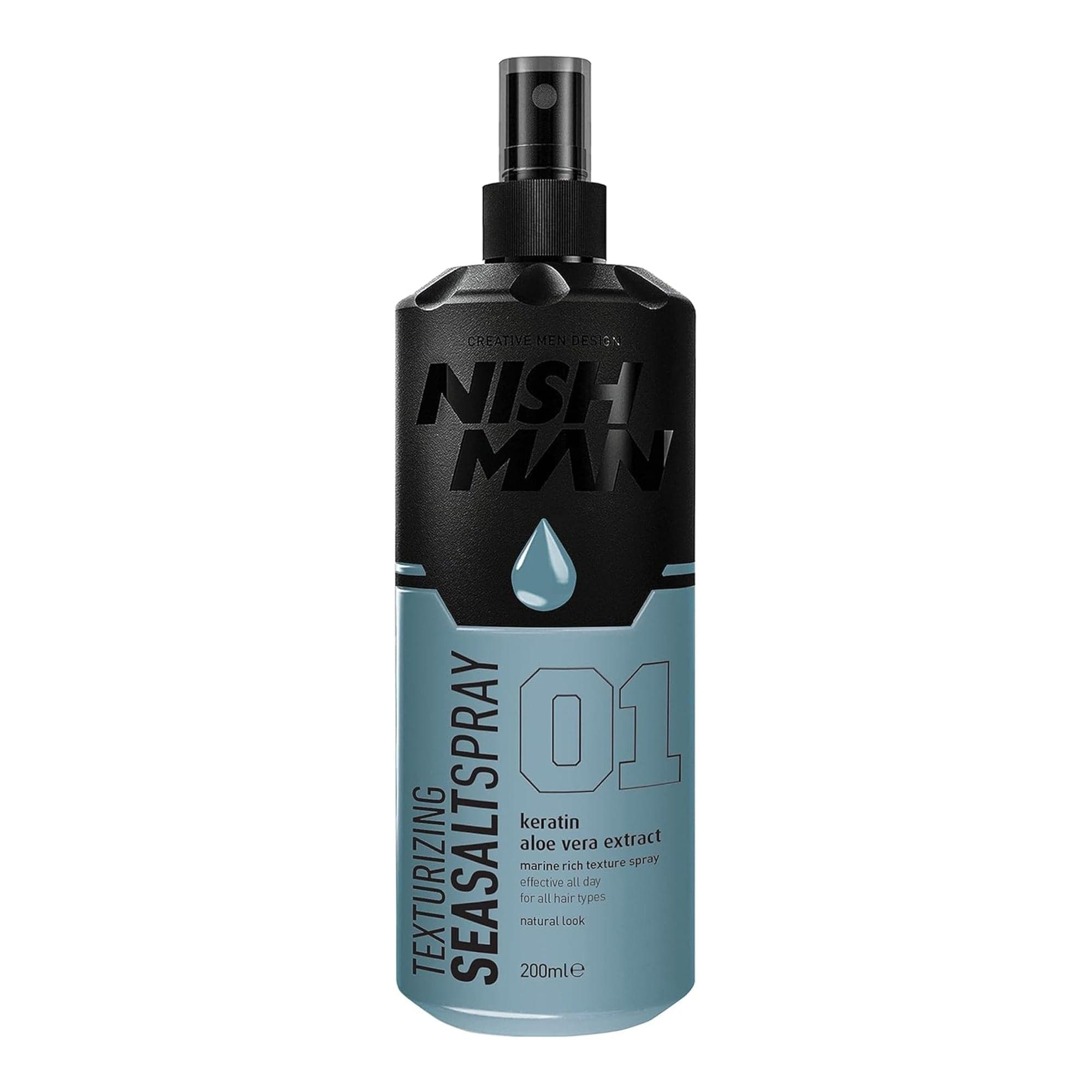 Nishman - Sea Salt Spray No.01 Natural Look 200ml