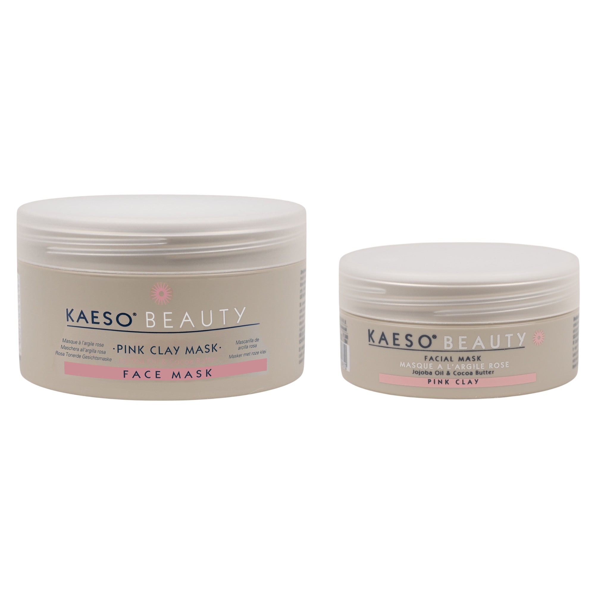 Kaeso - Jojoba Oil & Cocoa Butter Pink Clay Mask