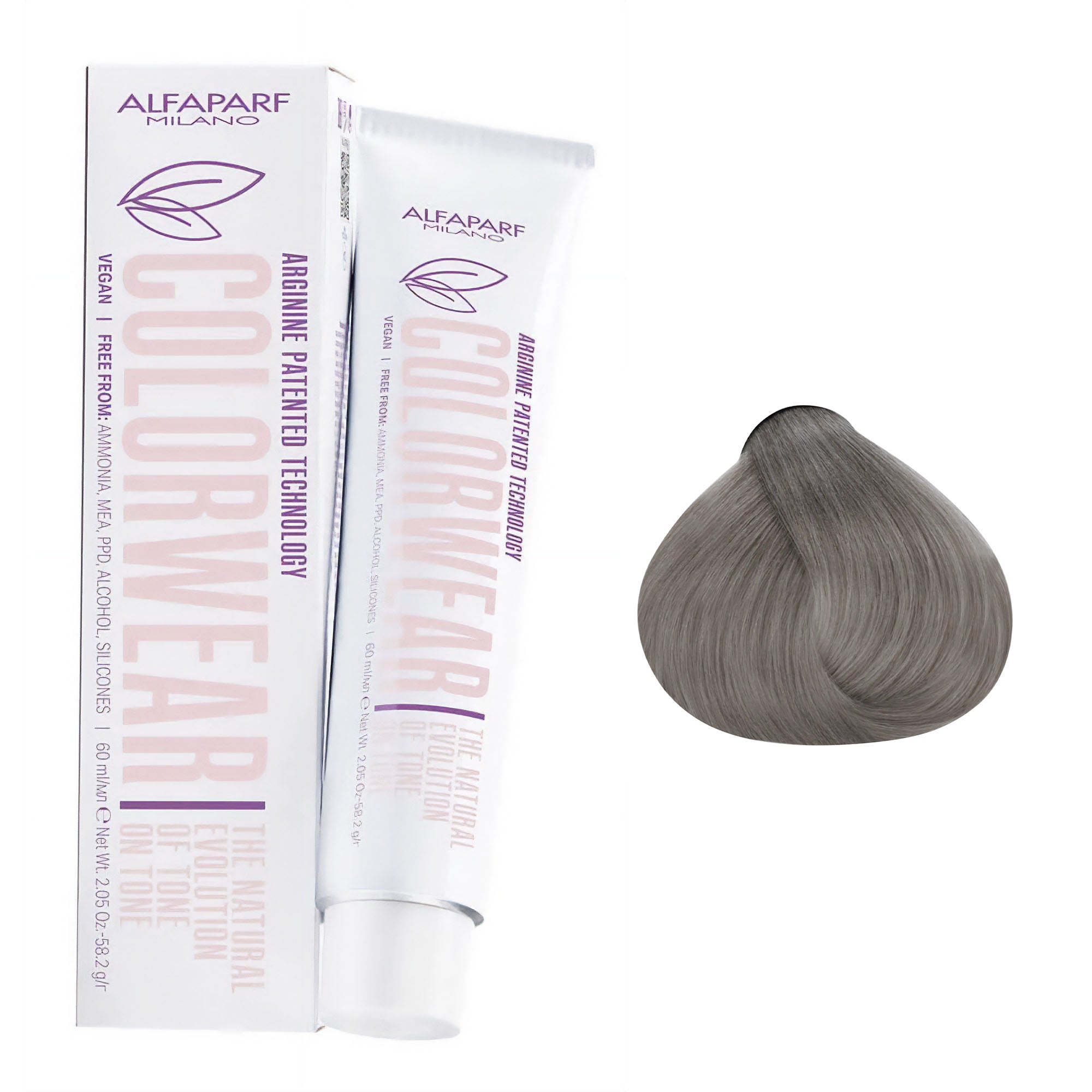 Alfaparf - Color Wear Semi Permanent Hair Colour Ash Series 60ml
