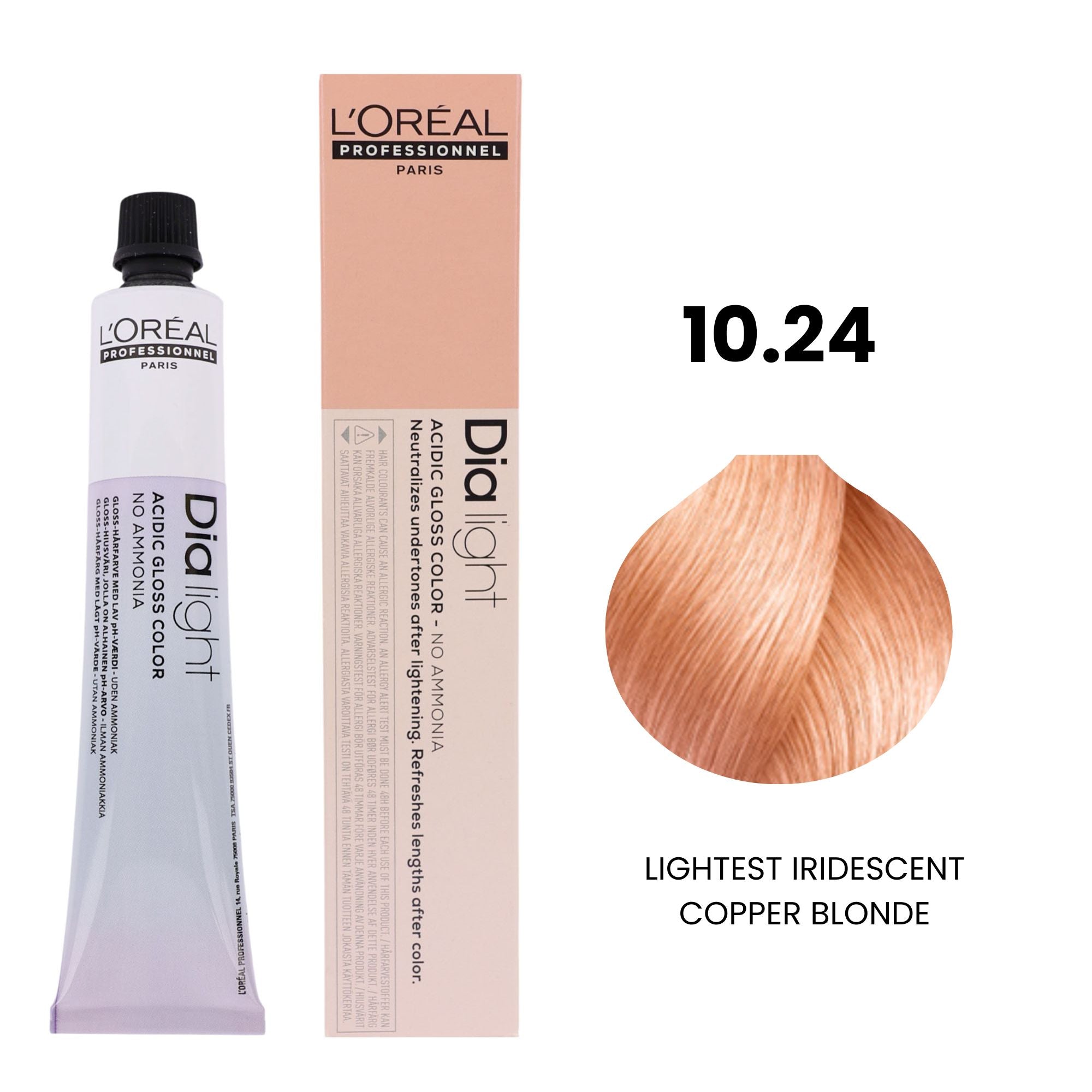 Loreal Professionnel - Dia Light Demi Permanent Acidic Gloss Hair Colour Warm Series 50ml