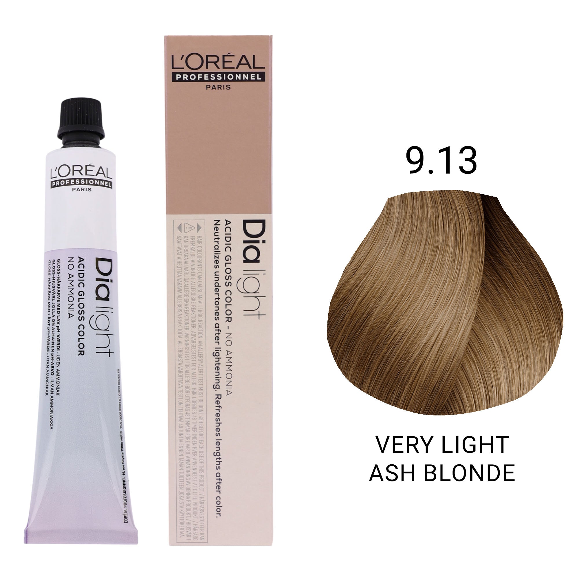 Loreal Professionnel - Dia Light Demi Permanent Acidic Gloss Hair Colour Cool Brown Series 50ml
