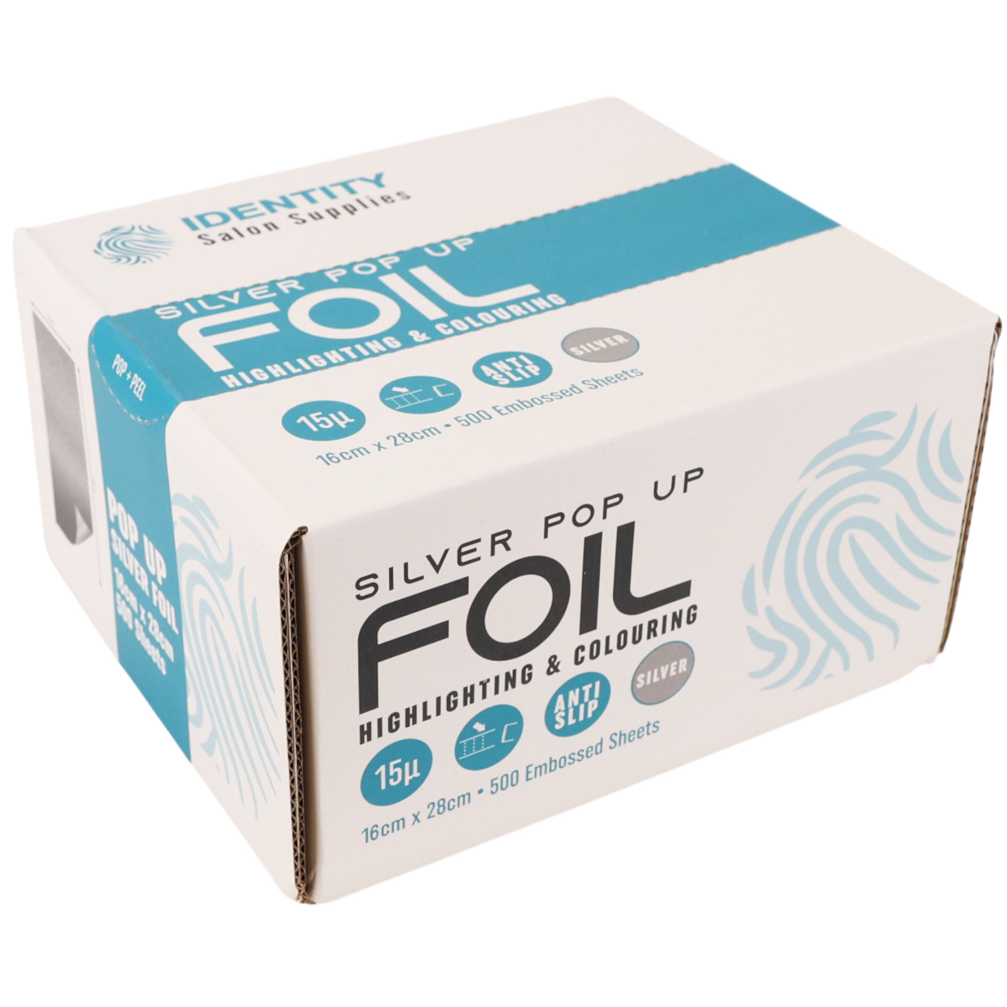 Identity Pop Up Embossed Foil Silver 500 Sheets