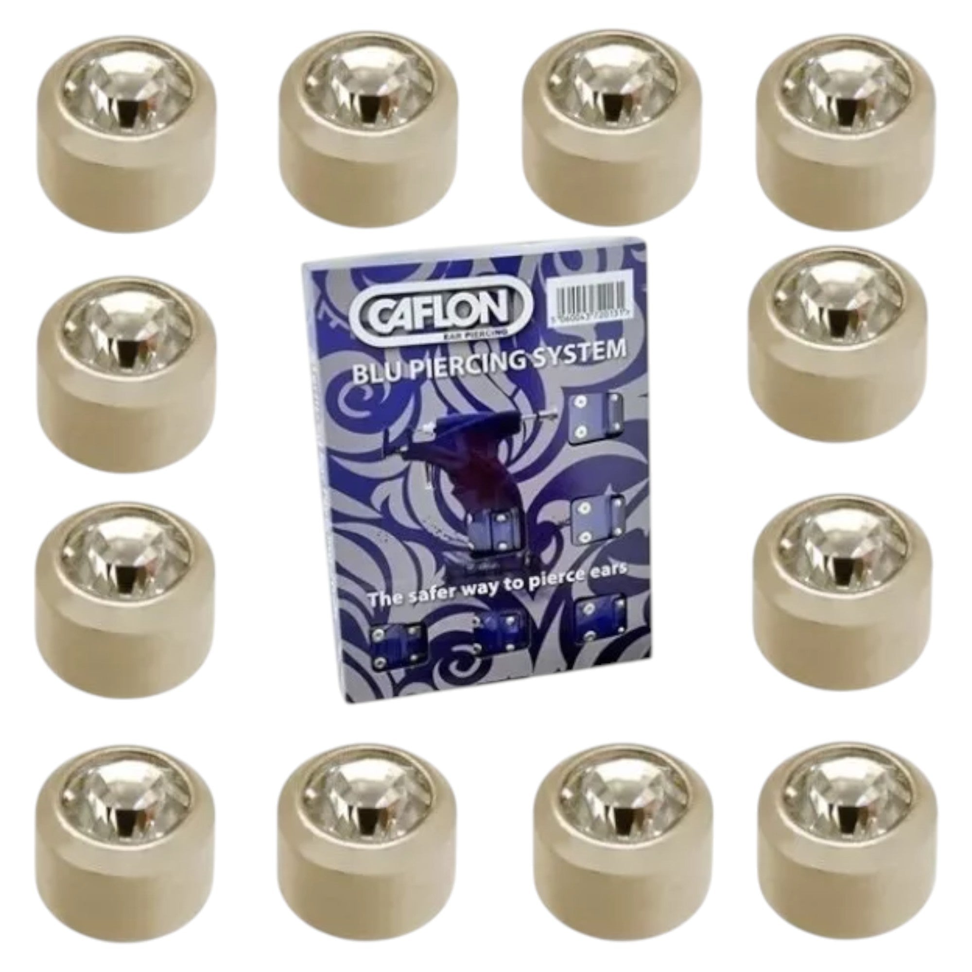 Caflon - Stud Earrings Regular April Birthstones 12pk