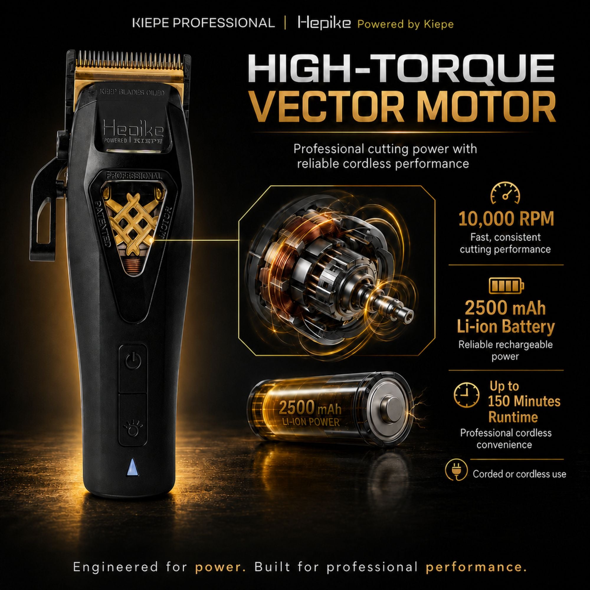Kiepe - Hepike Powered Clipper Cordless 6360