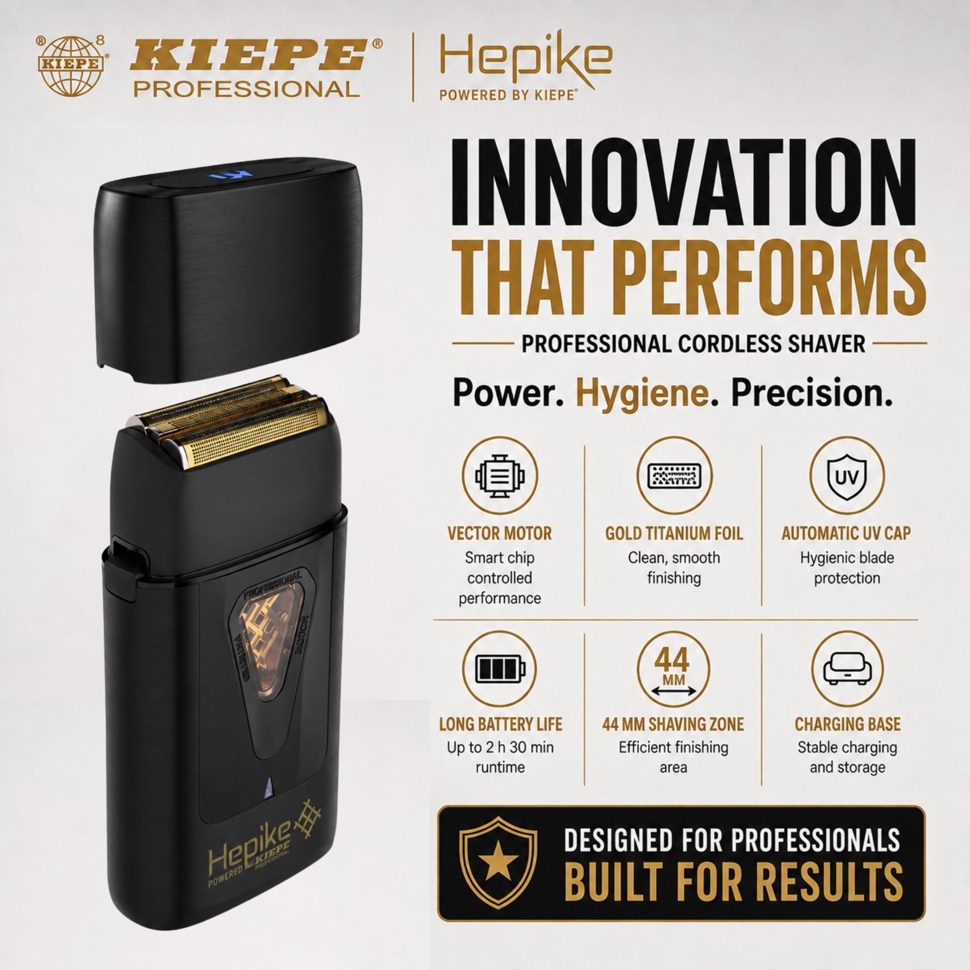 Kiepe - Hepike Powered Shaver Cordless 6362