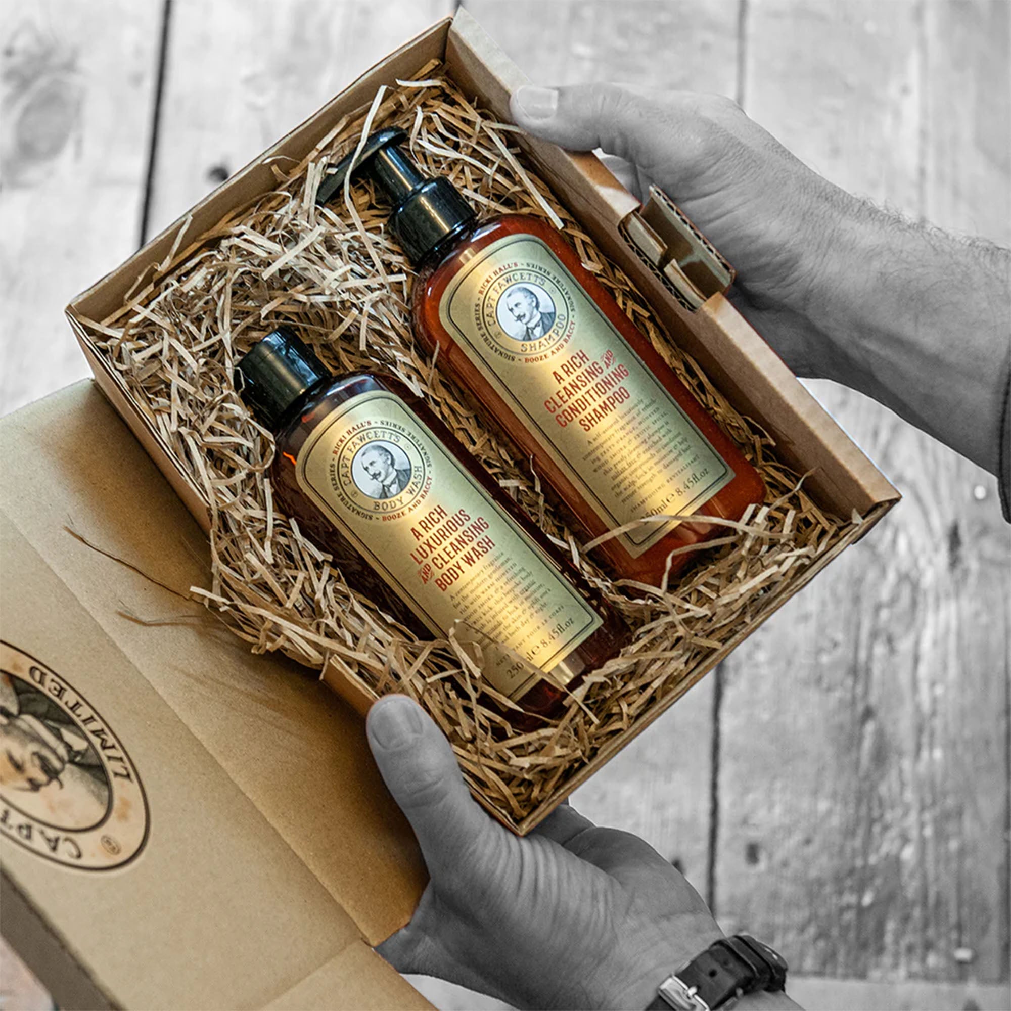 Captain Fawcett - Ricki Hall's Booze & Baccy Hair & Body Wash Gift Set 250ml